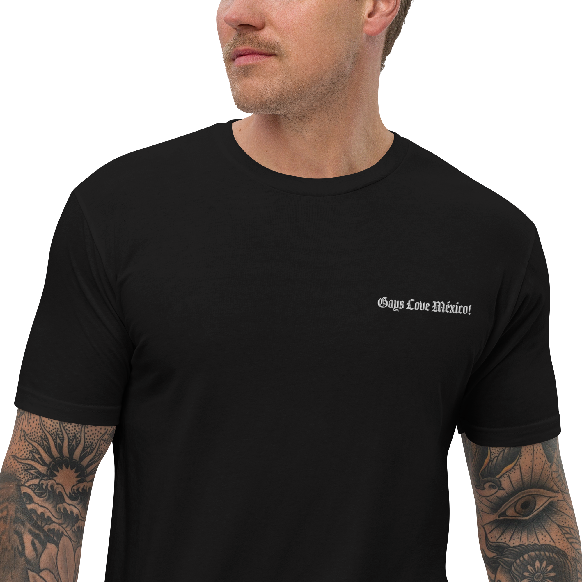 Gays Love México! Fitted T-Shirt