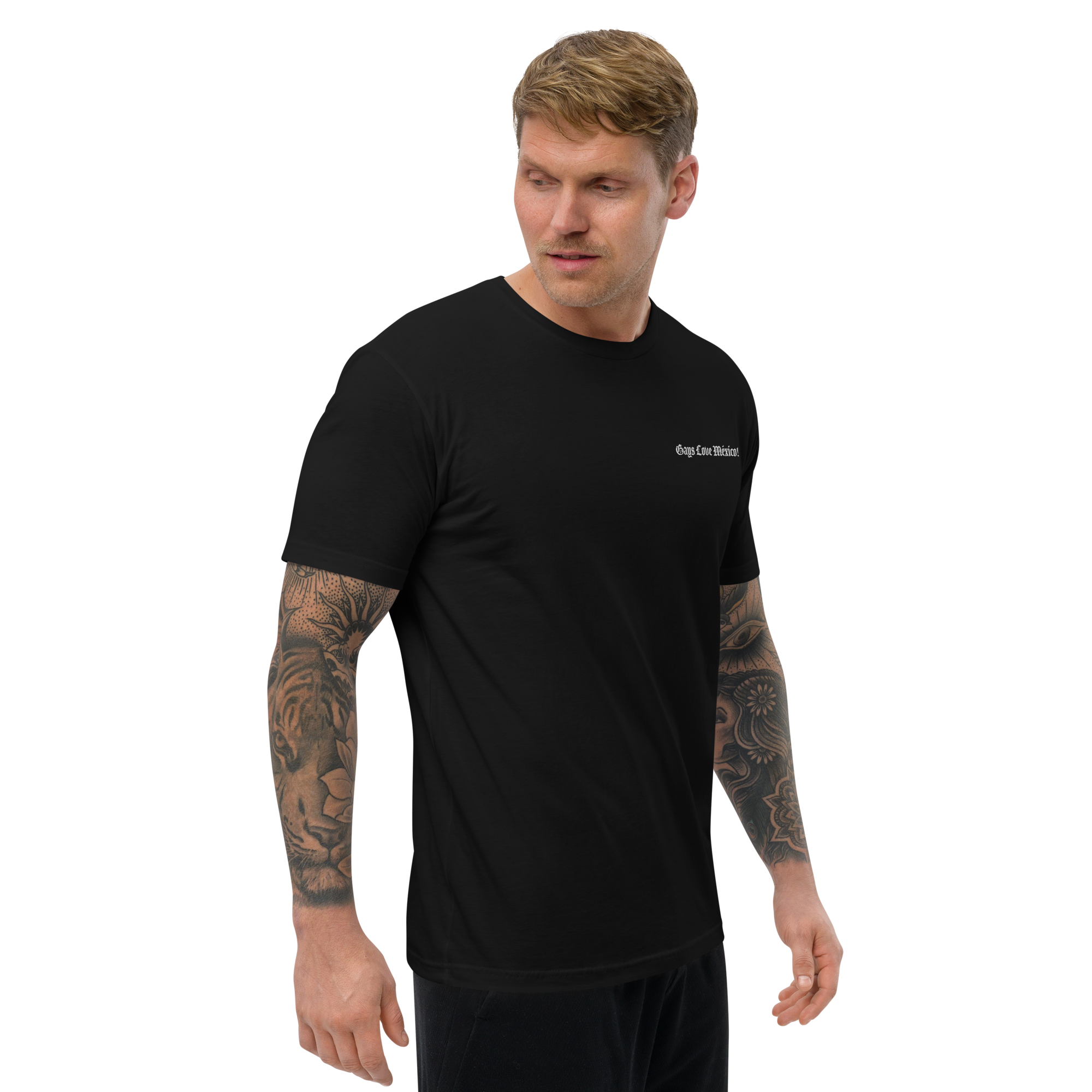 Gays Love México! Fitted T-Shirt