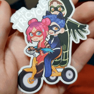Team Tricycle Sticker