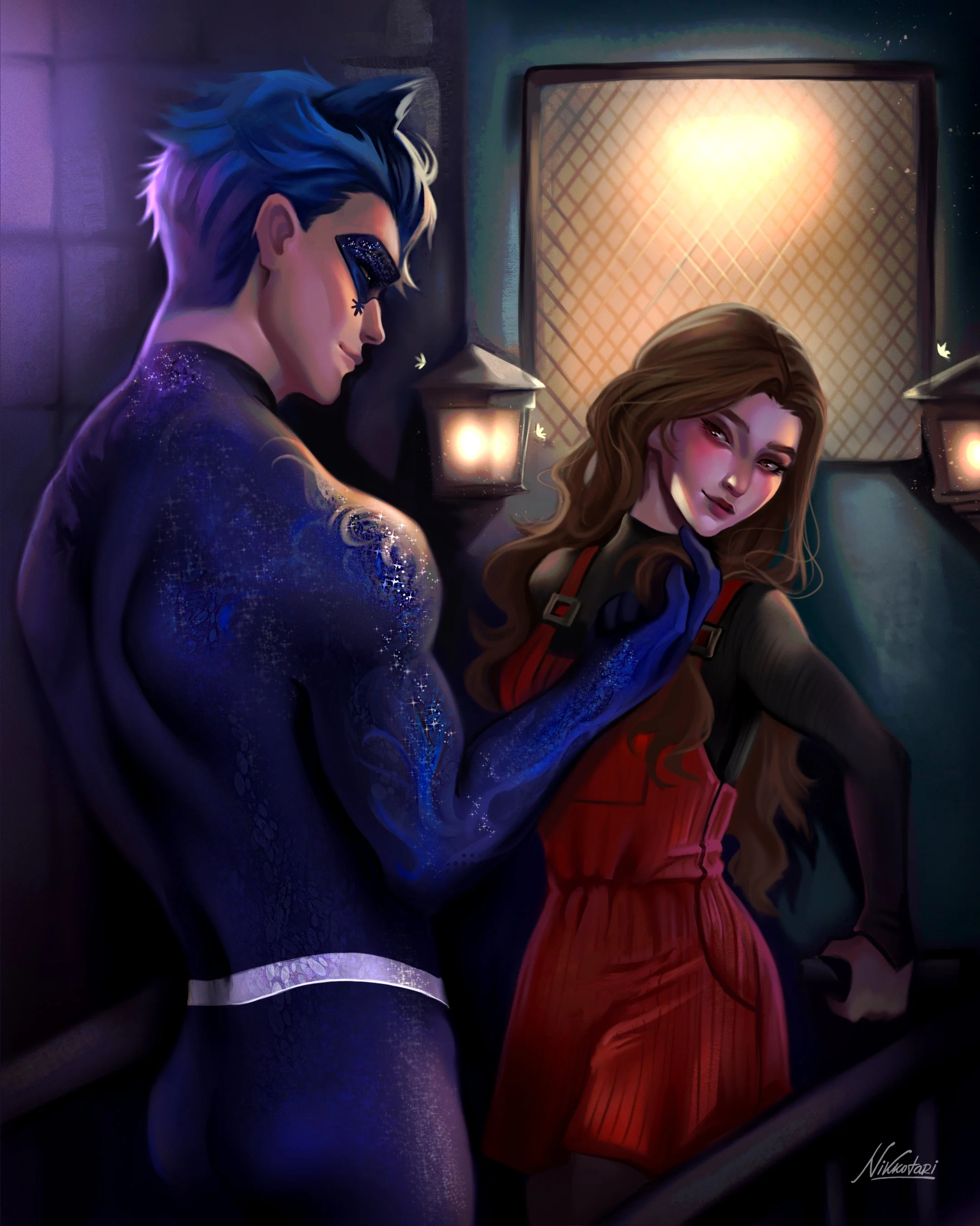 Lycan & Ren Art Print