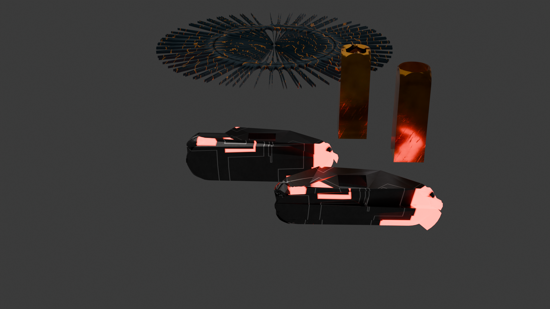 Beautiful sci-fi props