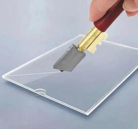 Glass Cutter Portable Single Wheel Glass Cutting Tool