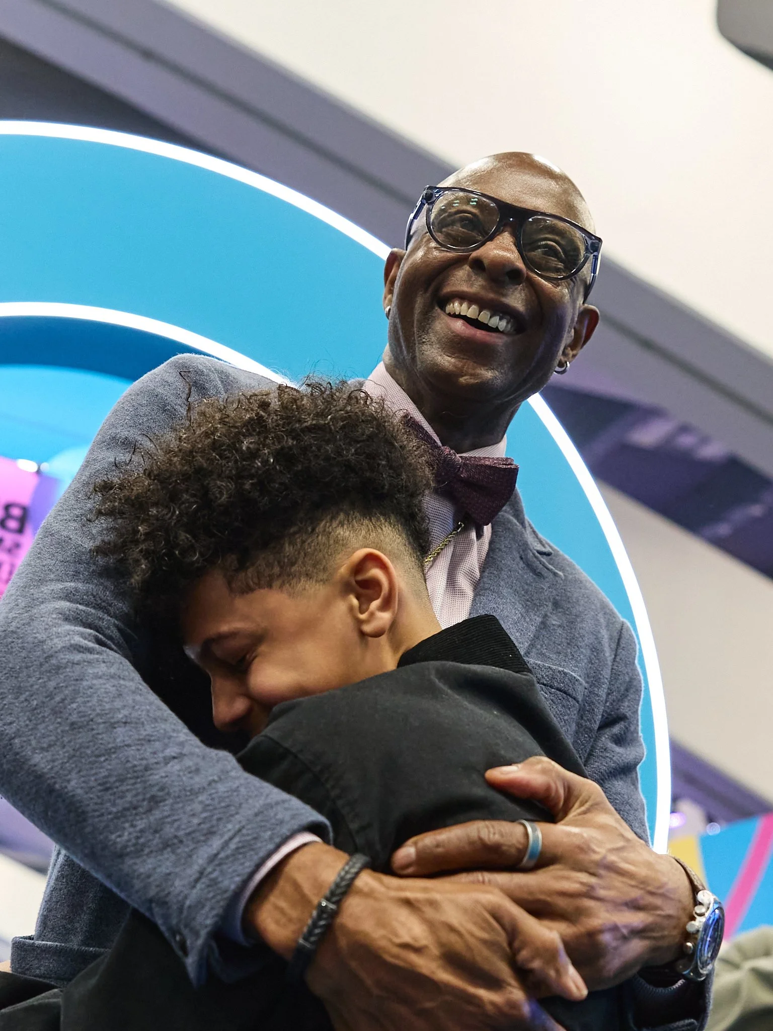 NFL Hall of Famer Jerry Rice photographed for Invisalign