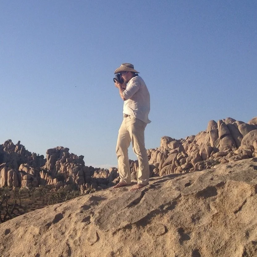 tourism and lifestyle photographer Ray Rudolph in Joshua Tree, California