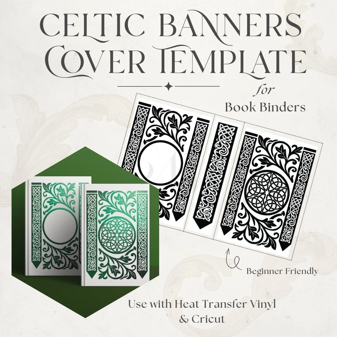 Celtic Banner Book Cover Template