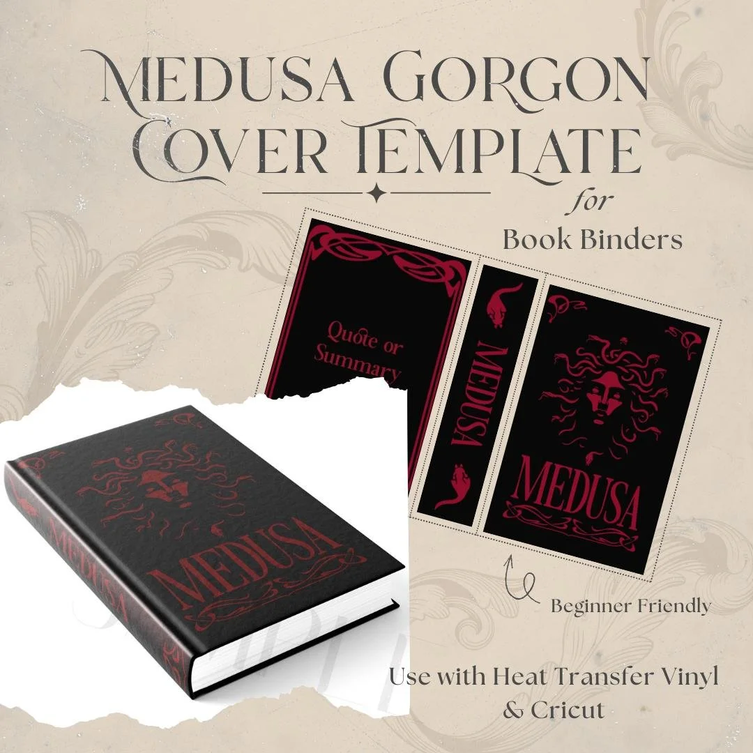 Medusa Book Cover Design Template
