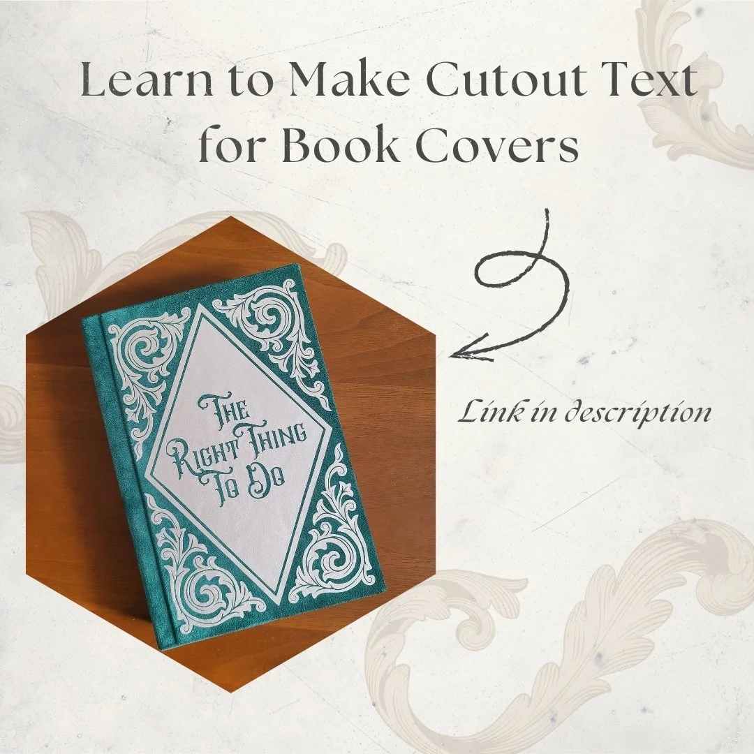 How to Add Text Cutouts to Your Book Cover Designs