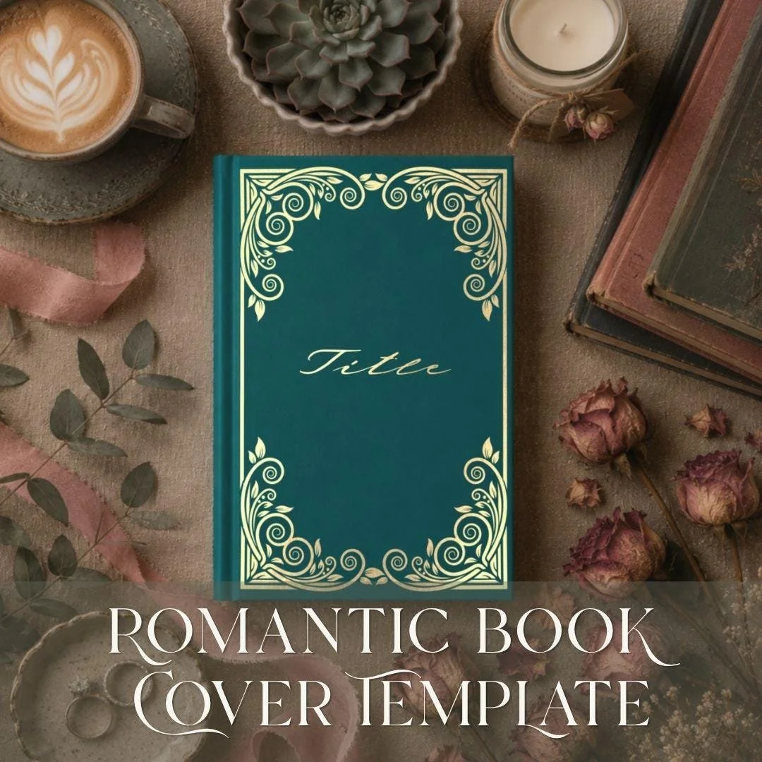 Romantic Book Cover Template