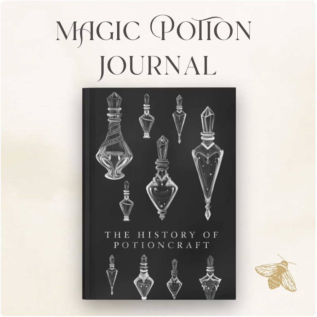 The History of Potioncraft Hardcover Journal