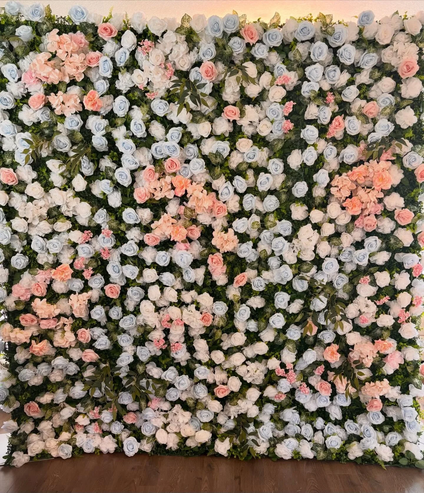 Meet Heirloom Garden 🌿

Soft blue, blush, and ivory blooms create a romantic statement backdrop that instantly elevates photos at proms, showers, weddings, birthdays, and grad parties.

This wall is brand new and already booking for spring and summe