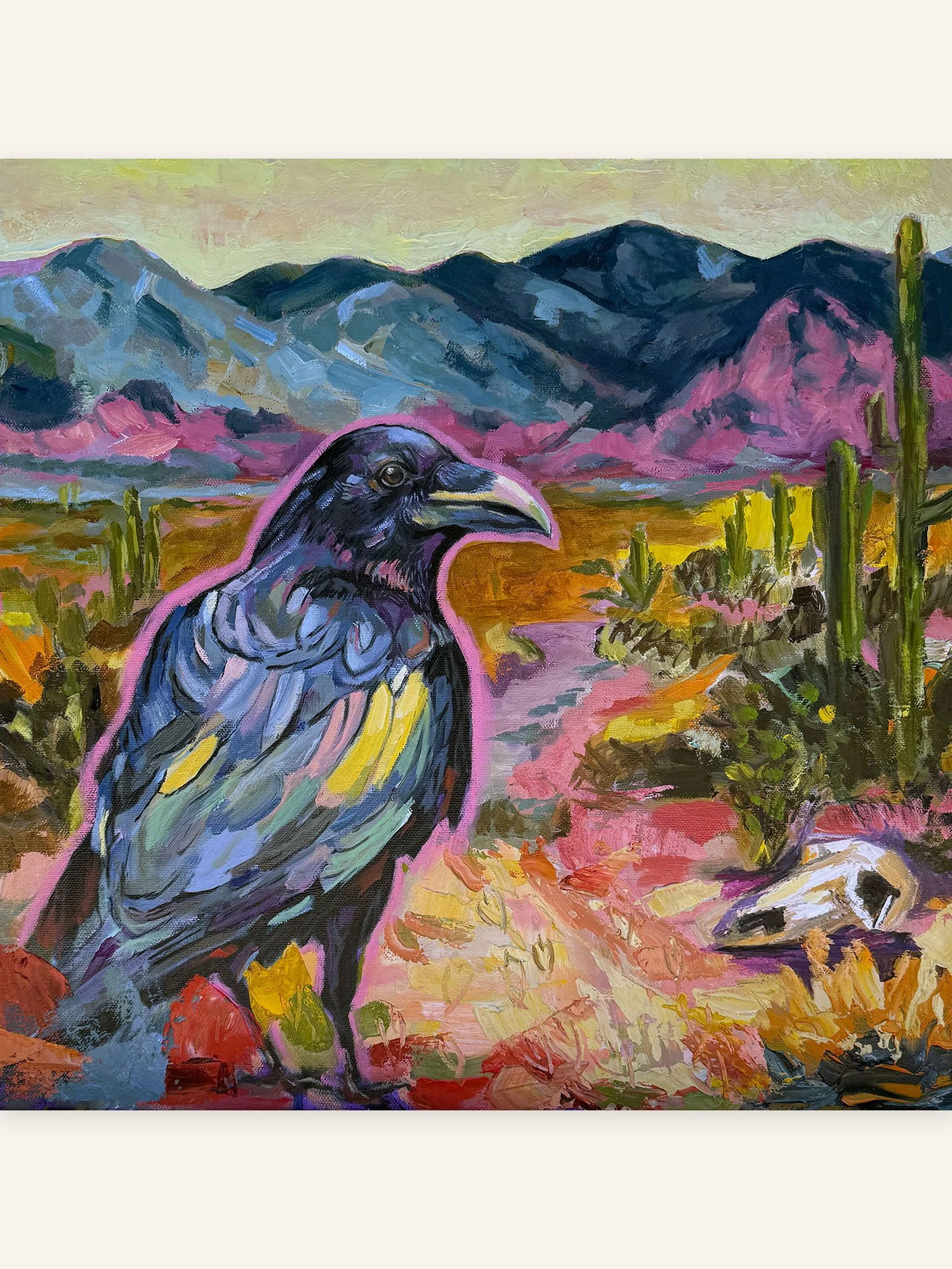 Don't Turn Your Back, 18x18