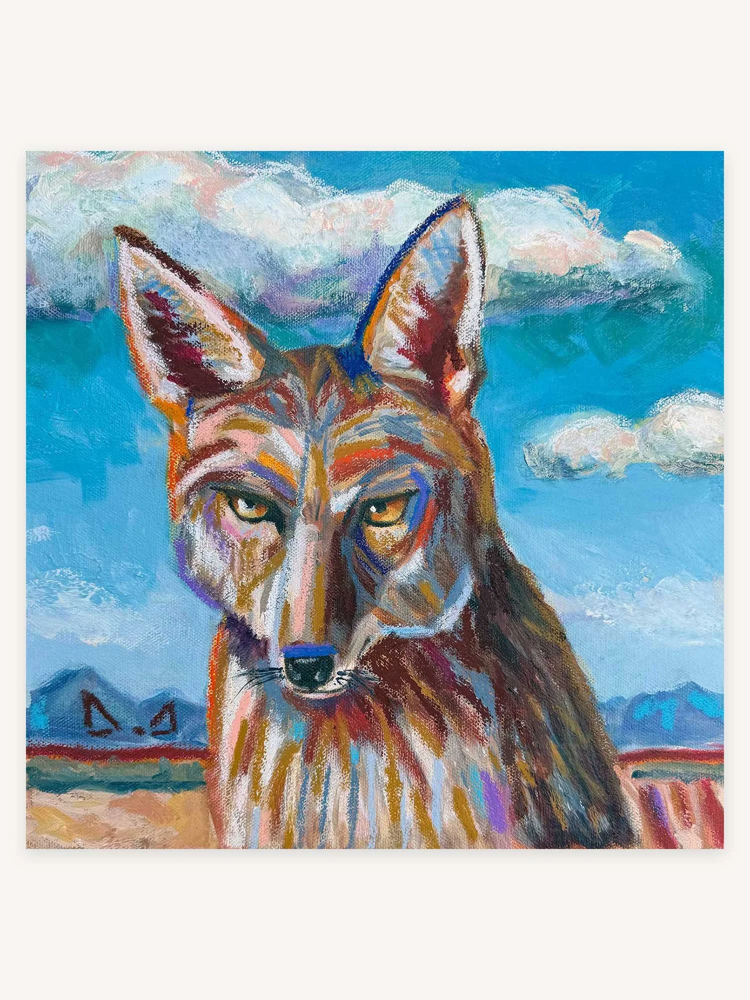 Wily Coyote, 12x12