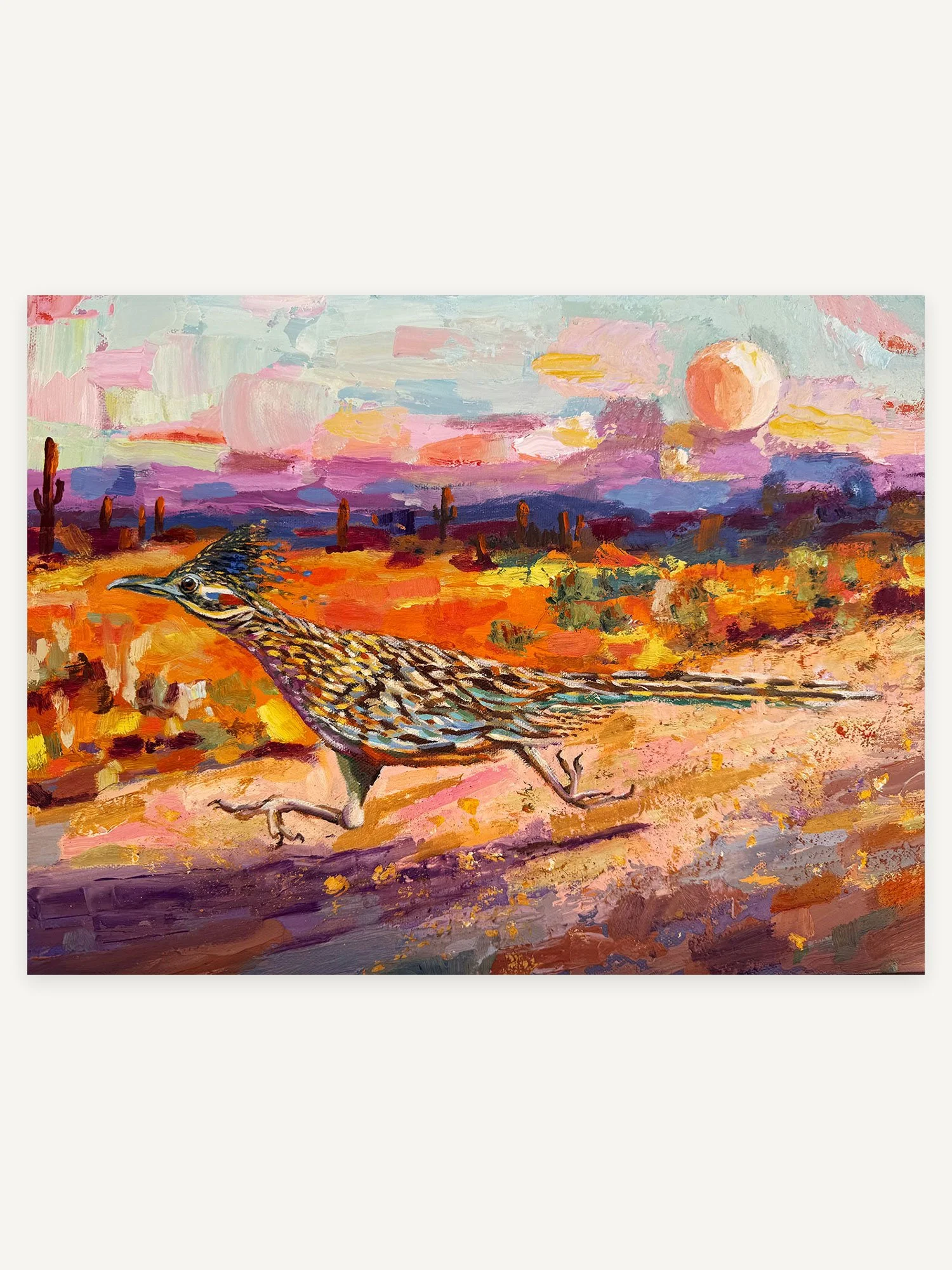 Chasing the Last Light, 12x16