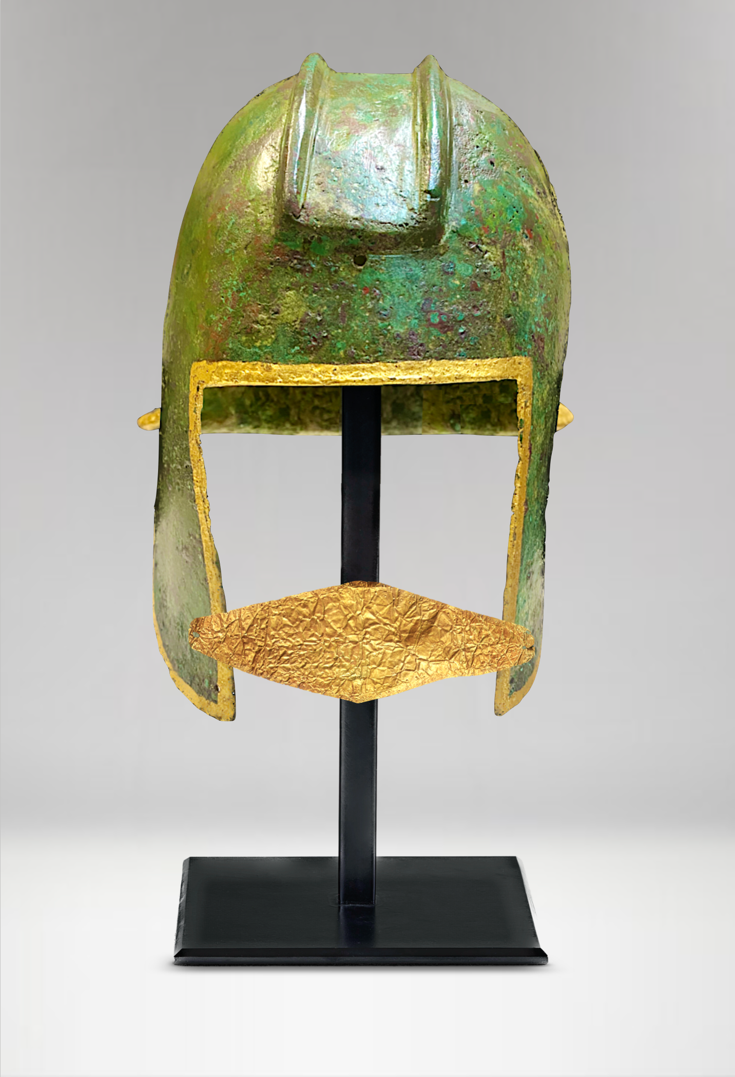 Ancient Greek Bronze Illyrian Helmet 600-500BC
