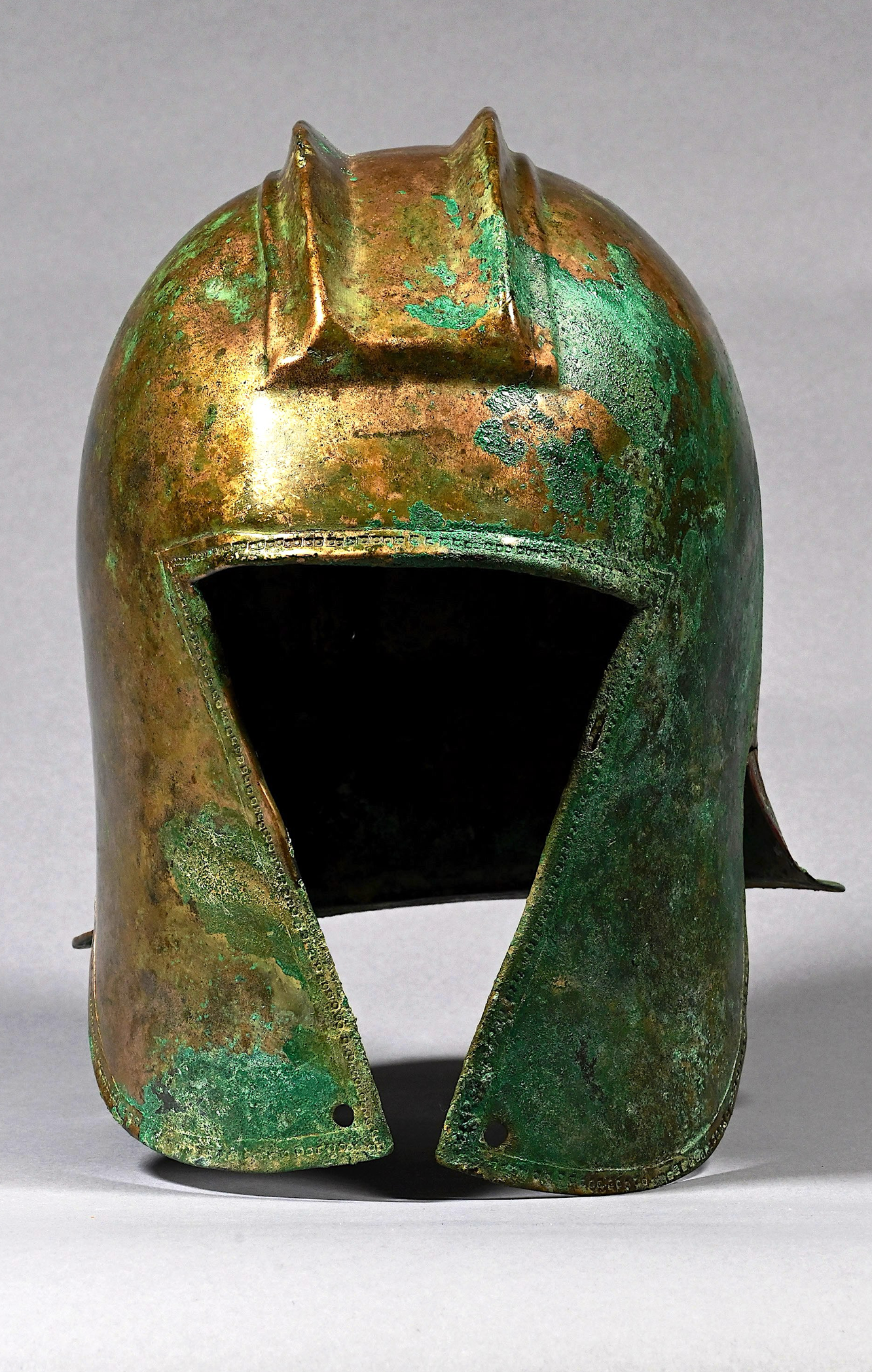Ancient Greek Bronze Illyrian Helmet 600-500BC