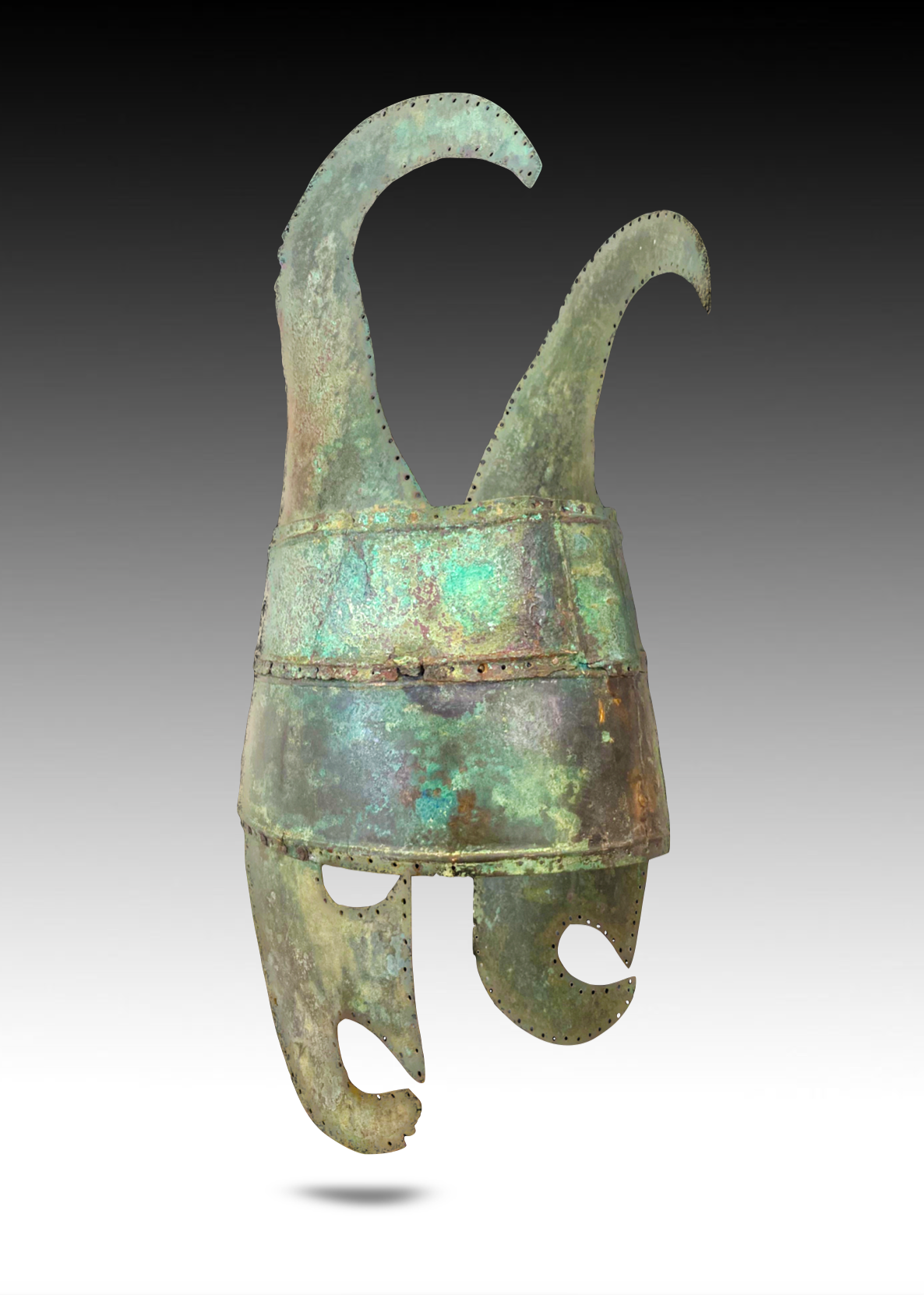 Ancient Greek Early Bronze Helmet 900-800BC