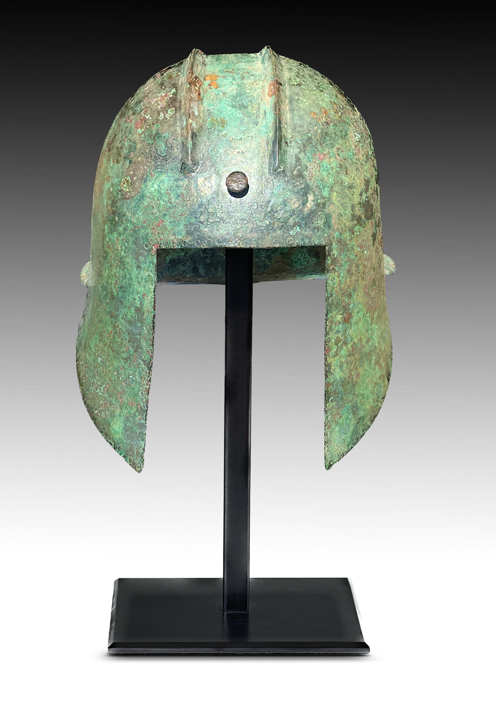 Ancient Greek Bronze Illyrian Helmet 600-500BC