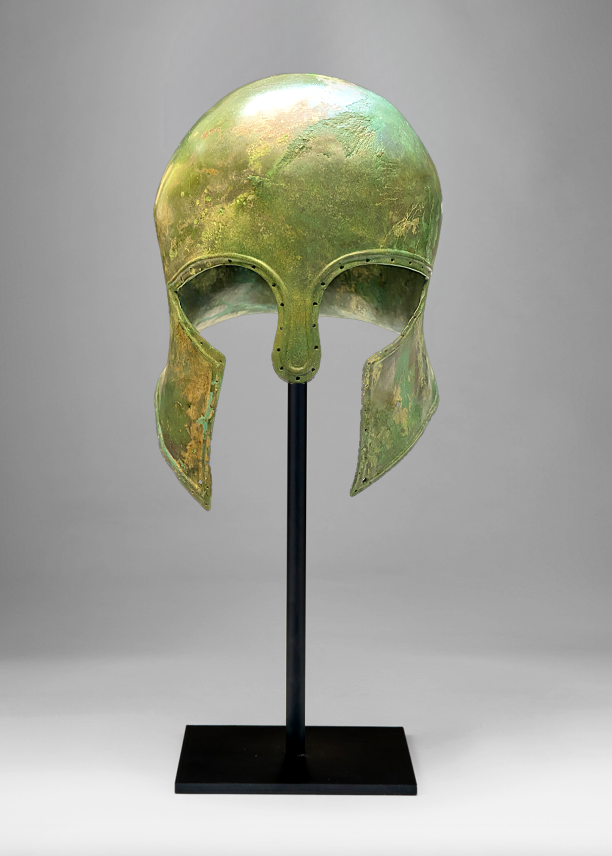 Ancient Greek Bronze Corinthian Helmet 600-500BC