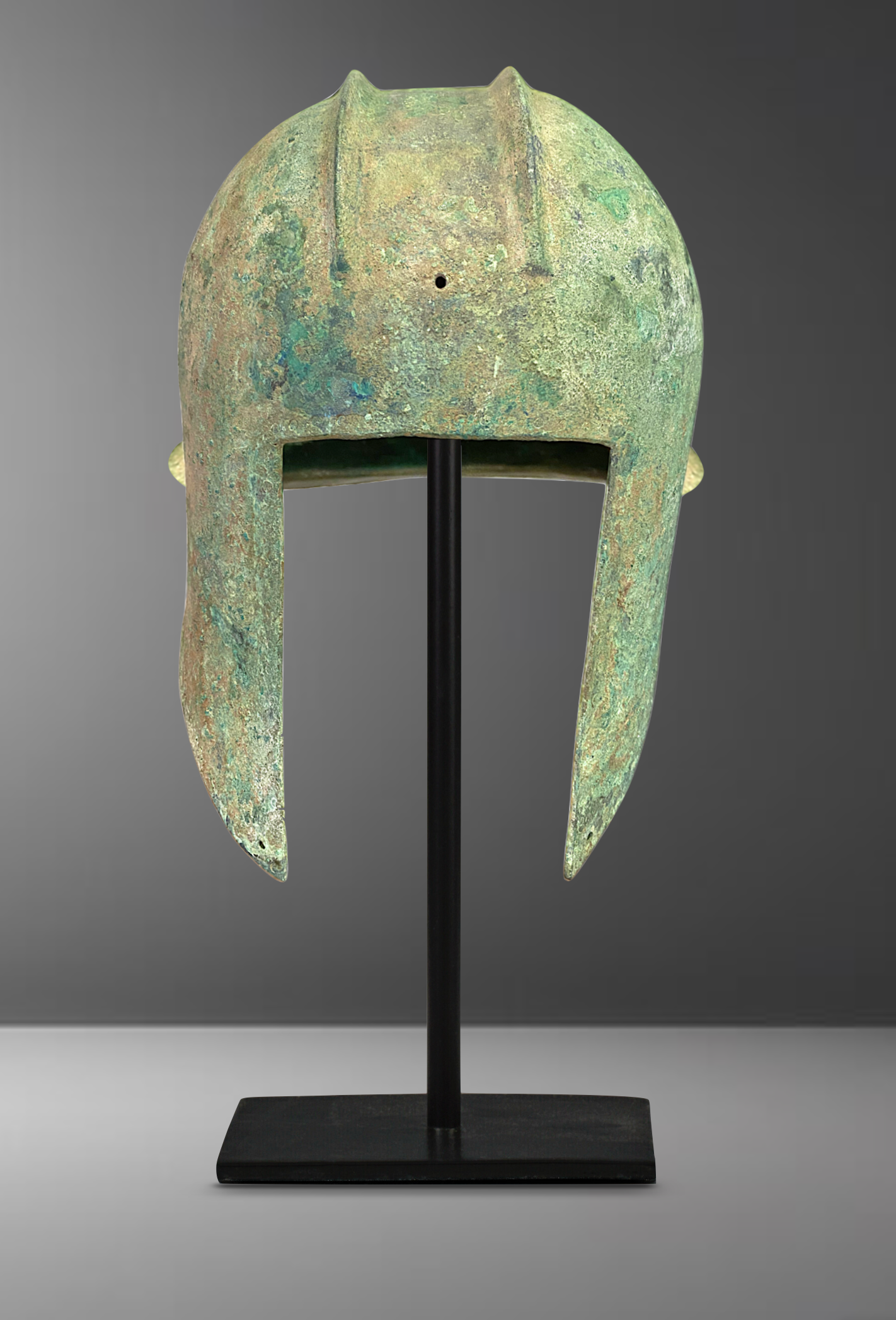 Ancient Greek Bronze Illyrian Helmet 600-500BC