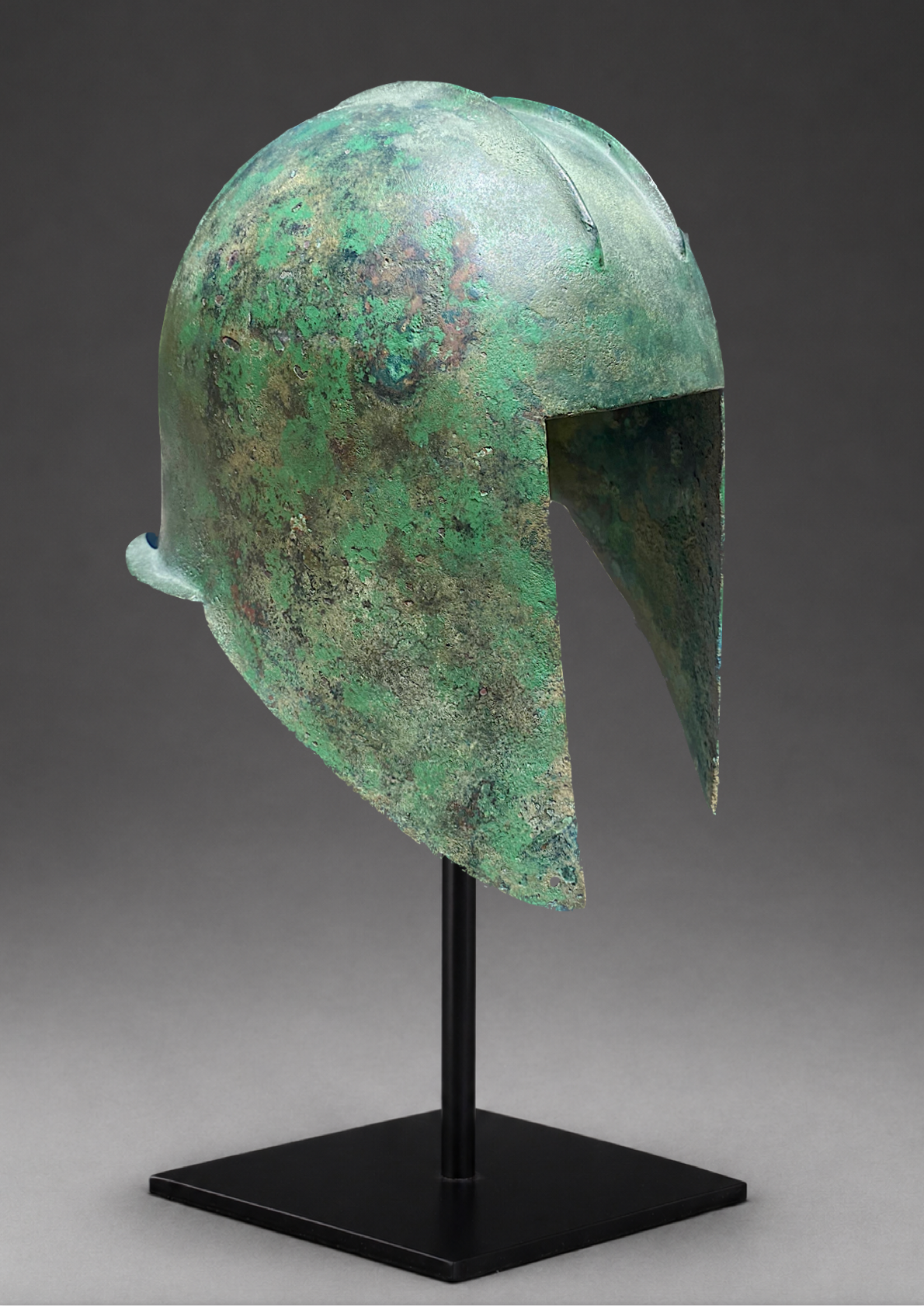Ancient Greek Bronze Illyrian Helmet 600-500BC