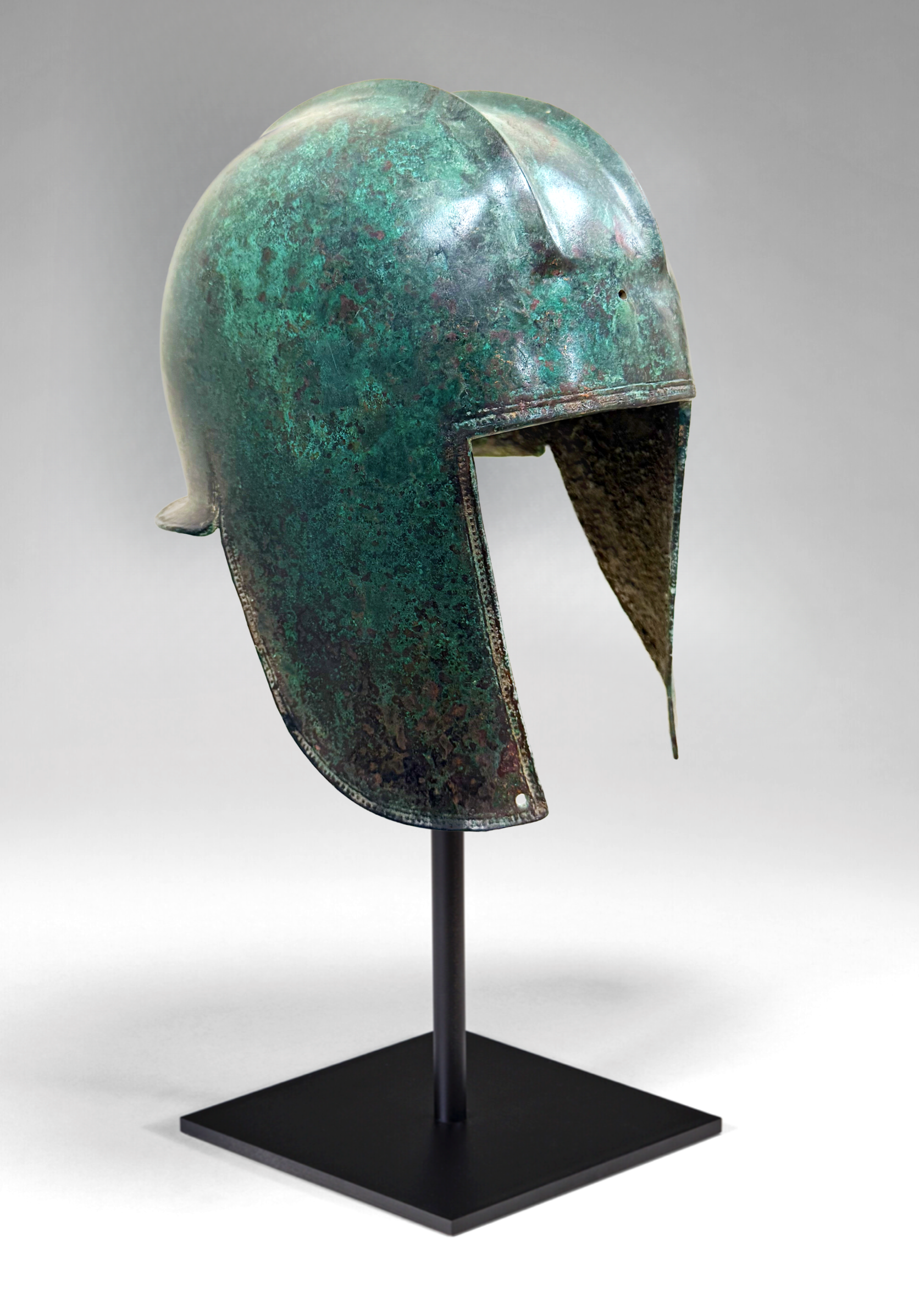 Ancient Greek Bronze Illyrian Helmet 600-500BC