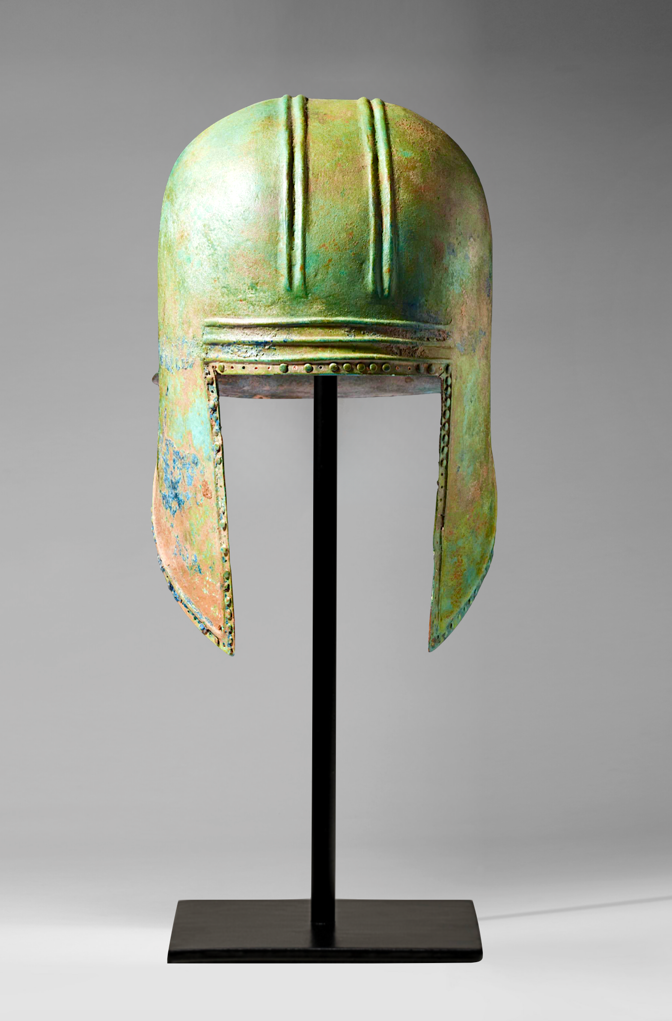 Ancient Greek Bronze Illyrian Helmet 600-500BC