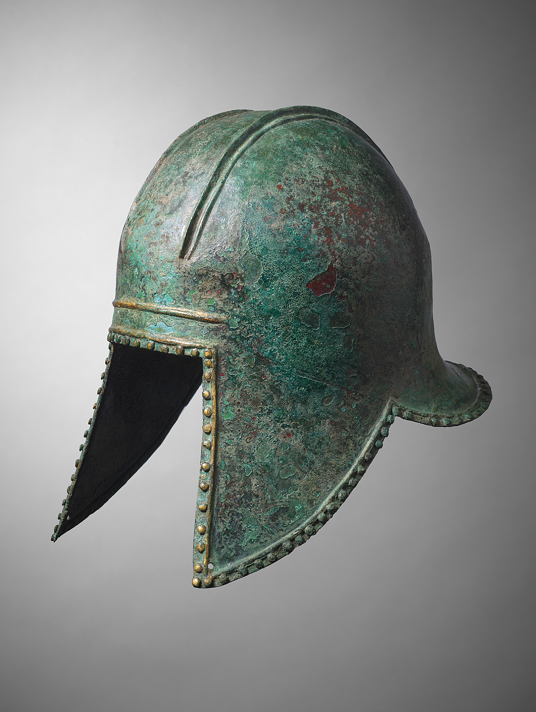Ancient Greek Bronze Illyrian Helmet 600-500BC