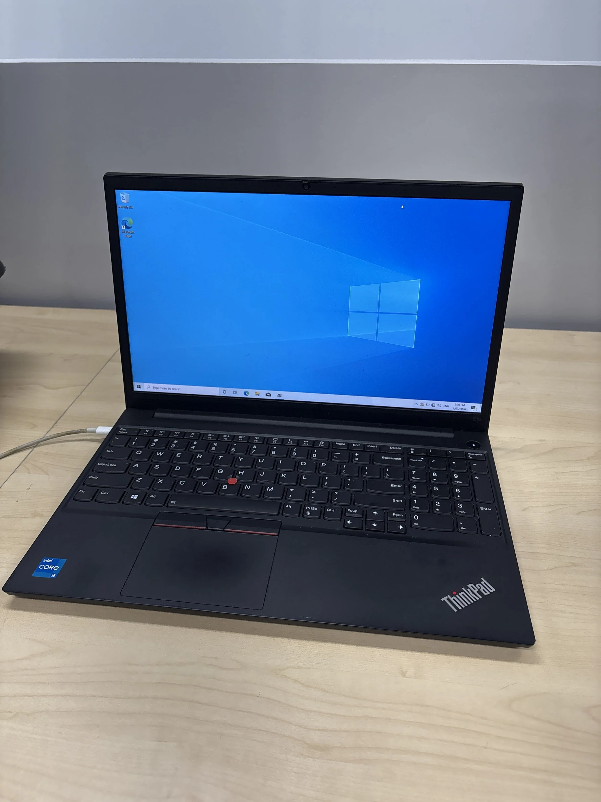Lenovo E15   Laptop   i5 11th Gen 8gb ,256ssd