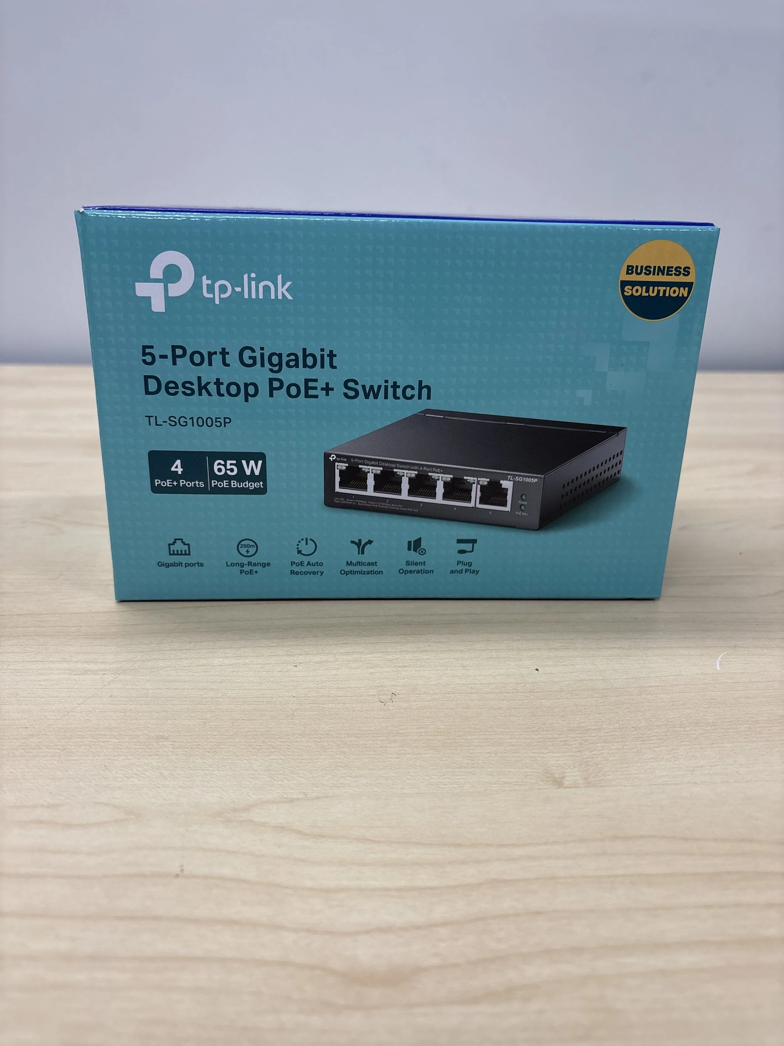 TP Link 5 port Poe+ Switch