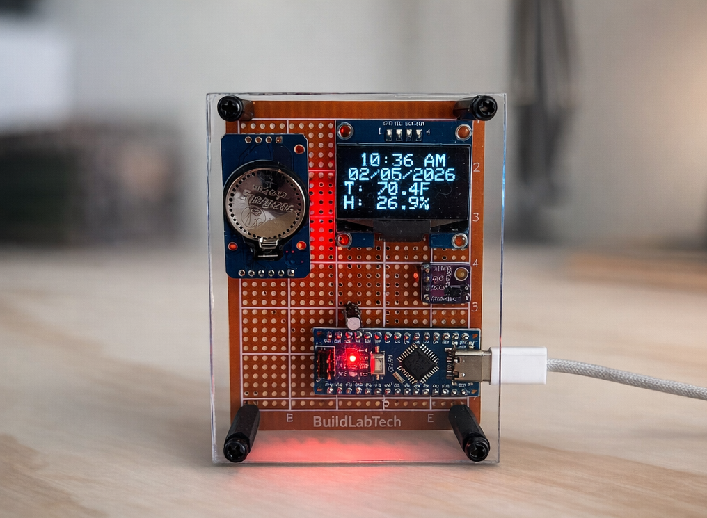 Smart Clock / Temperature and Humidity Sensor