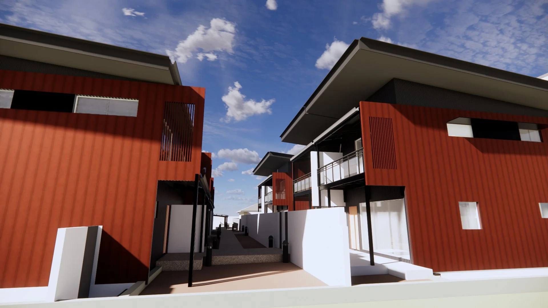 Harris Road affordable townhouses