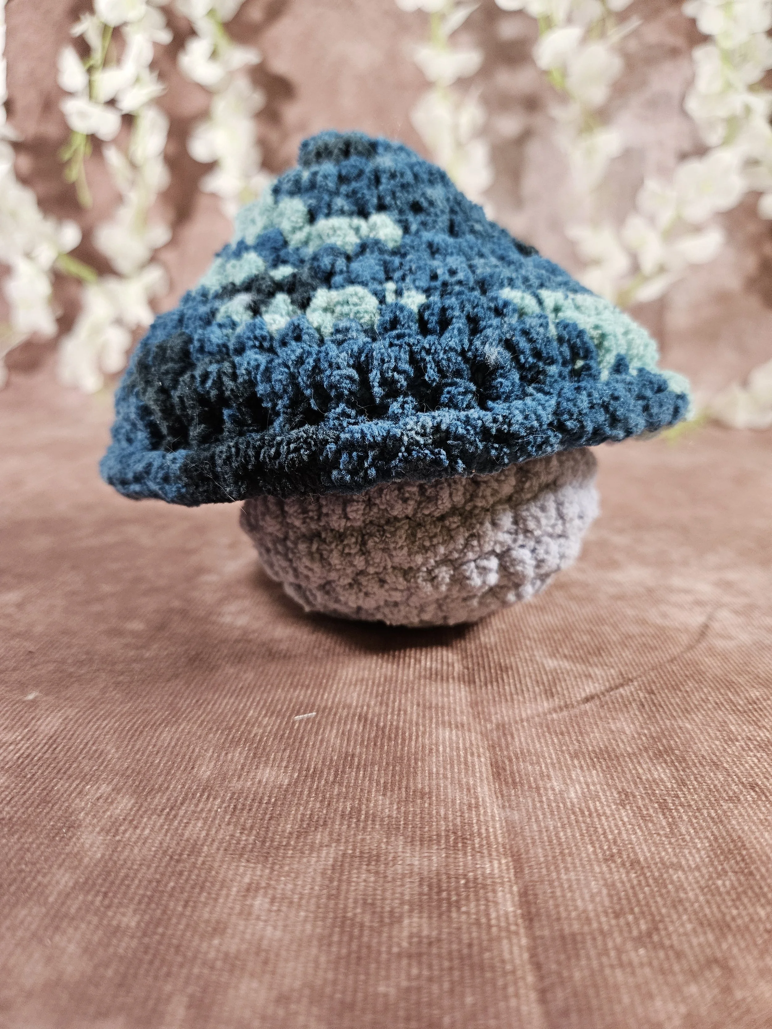 Small Blue Mushroom