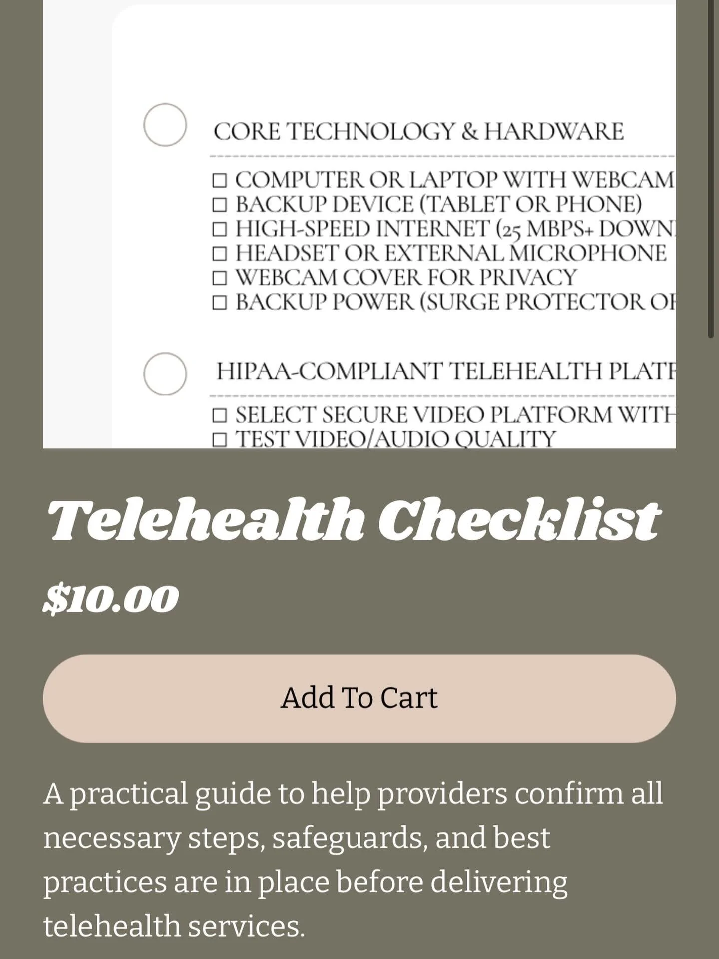 Telehealth rules got you like 😵&zwj;💫? Don&rsquo;t worry, our Telehealth checklist checks all the boxes so you can focus on clients, not compliance. One of us started our private practice from in person and transitioned to telehealth and the other 