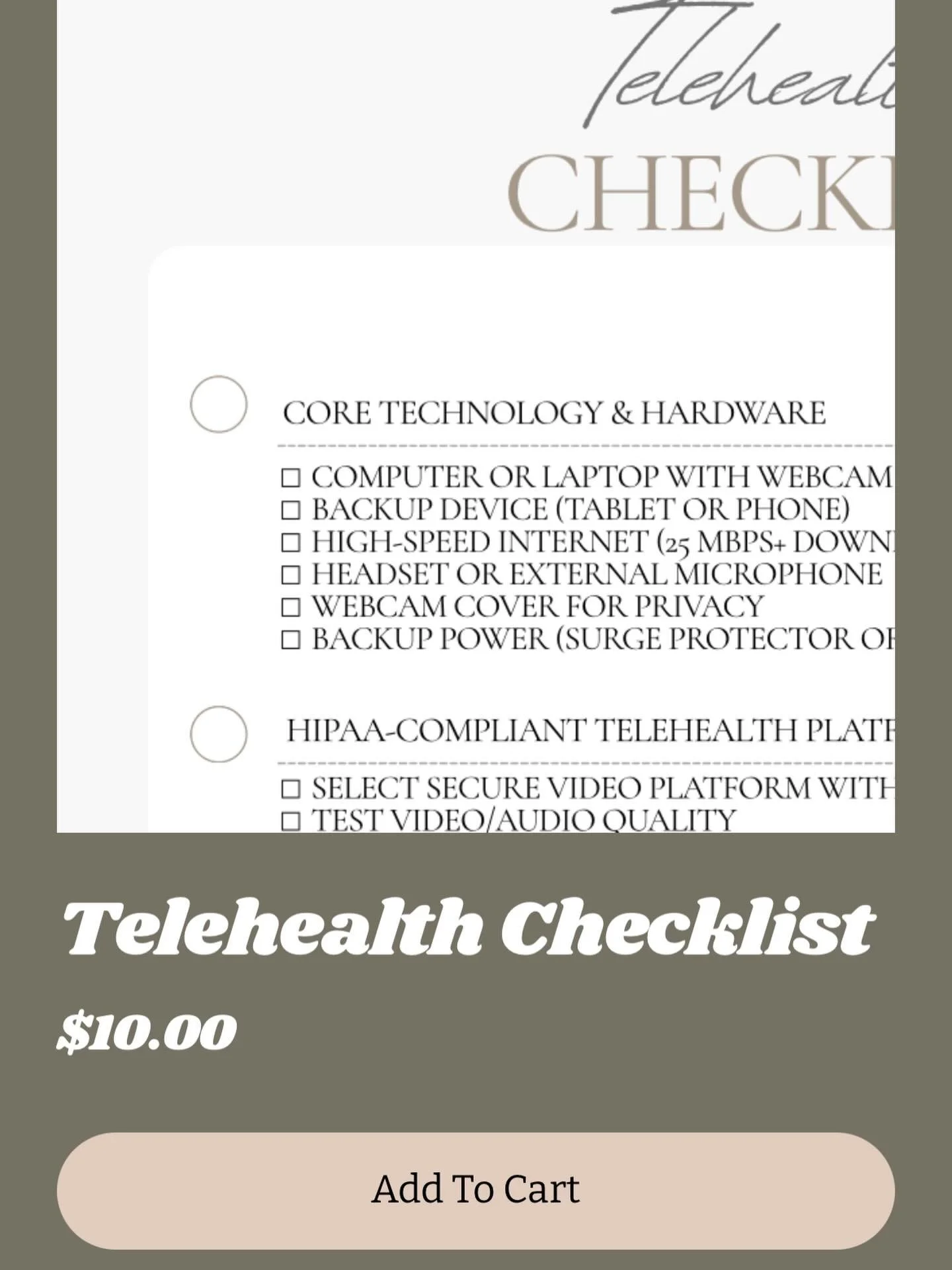 Before you hit &ldquo;Start Visit,&rdquo; make sure everything is set for your telehealth private practice. 

A practical guide to help you confirm all the essentials are in place from patient consent and privacy safeguards to tech readiness and clea