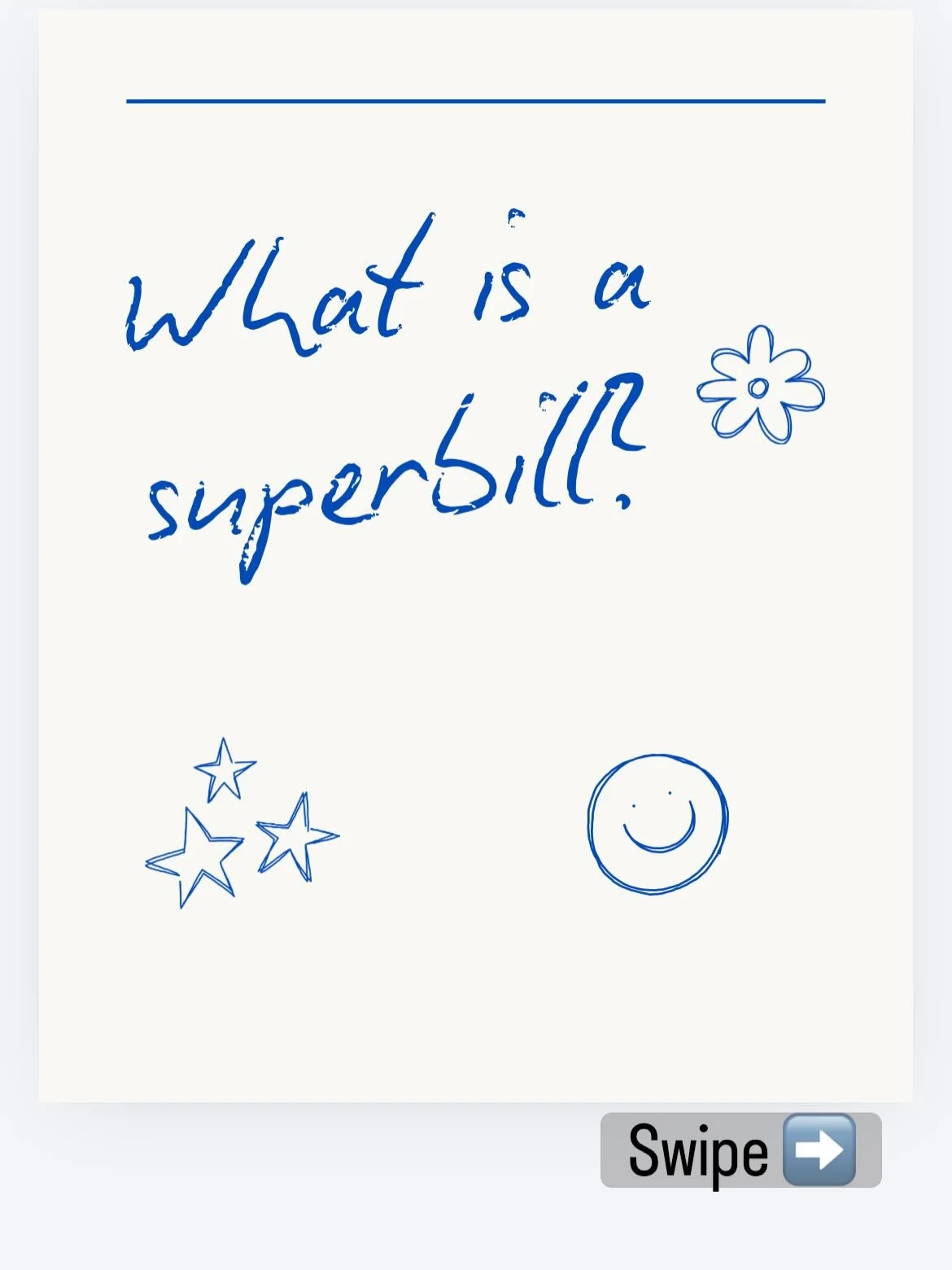 Superbills don&rsquo;t have to feel like a paperwork nightmare 

If you&rsquo;re in private practice, you already have enough on your plate so we made something to make this part way easier.

Our Superbill template is:
Clean. Simple. Insurance-ready.