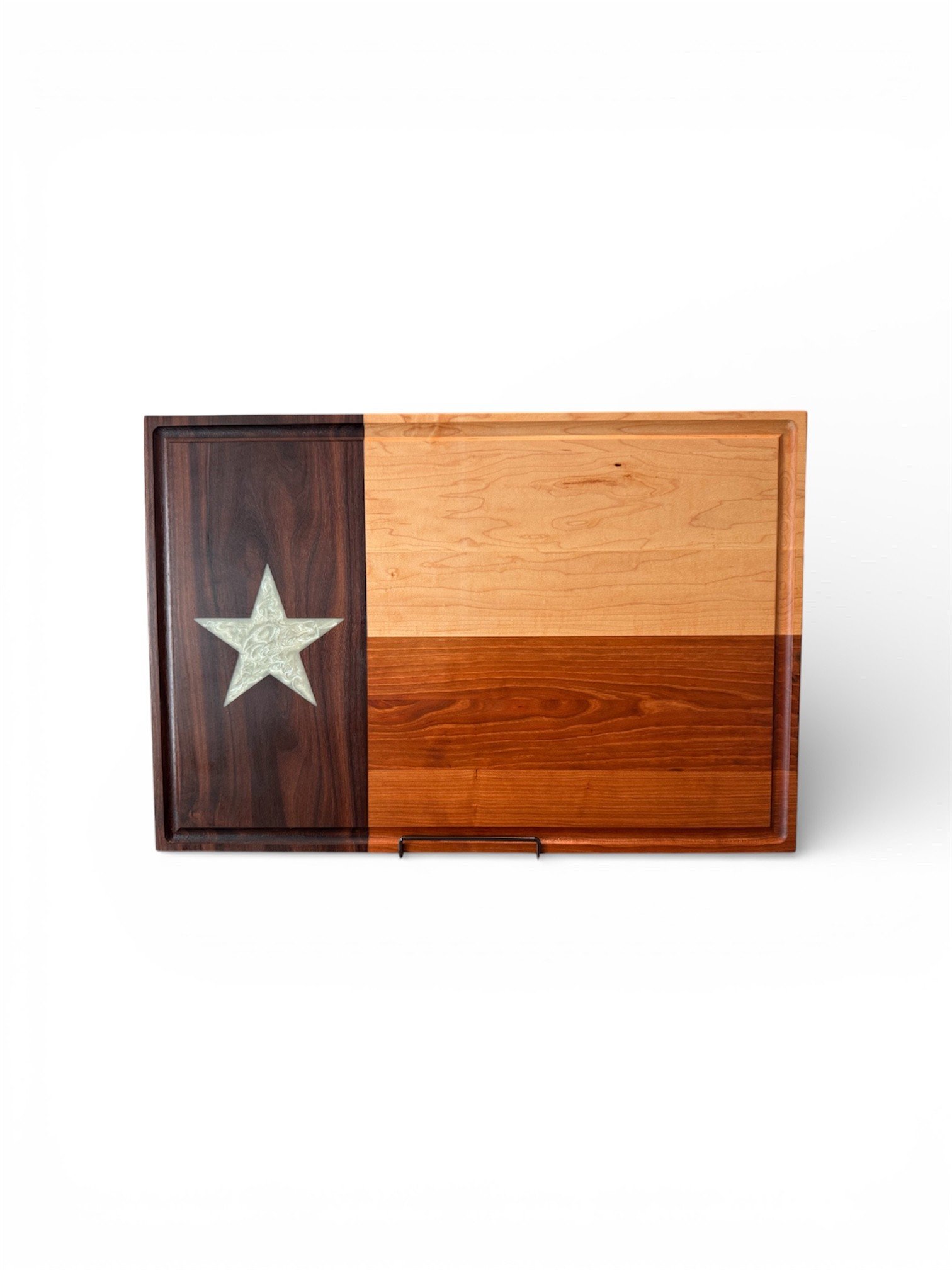 The Texan - Large Edge Grain Cutting Board with Juice Groove