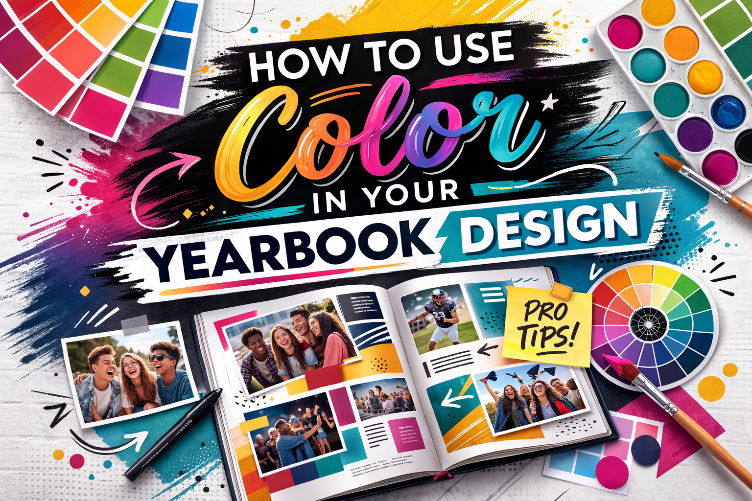 Color Your Story: How to Use Color Like a Pro in Your Yearbook Spread