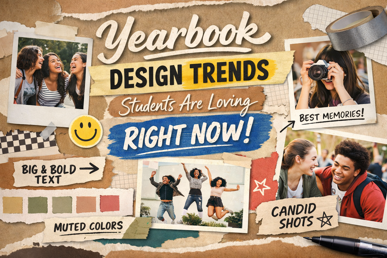 Yearbook Design Trends Students Are Loving Right Now
