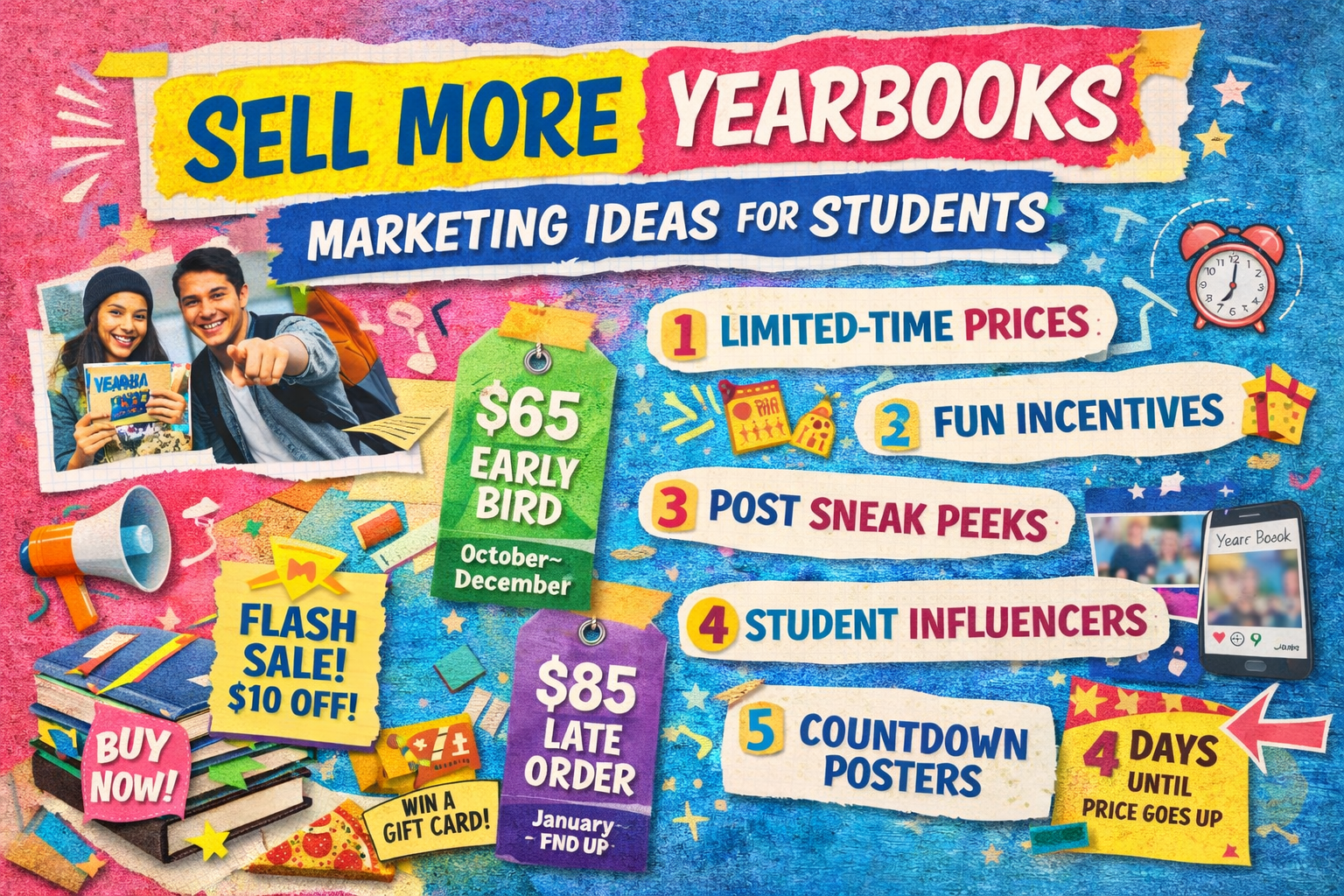 How to Sell More Yearbooks: Creative Marketing Ideas for Students