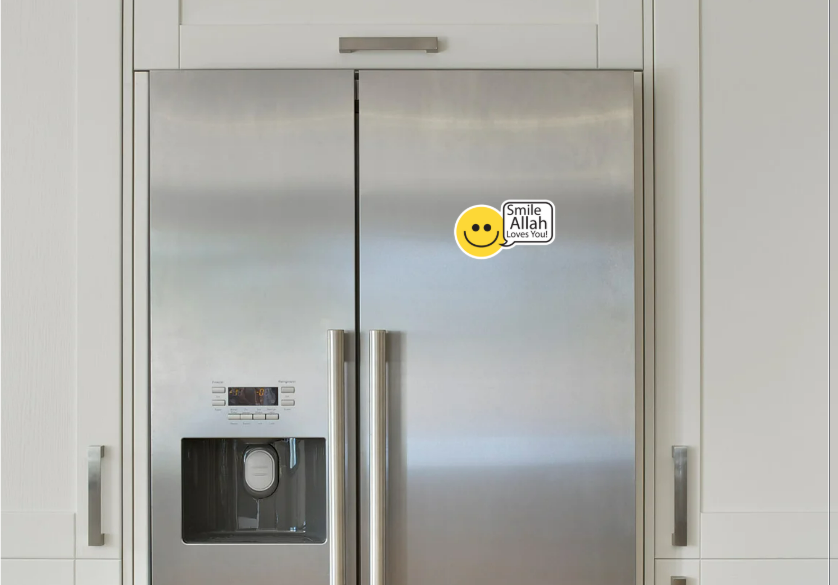 Smile Allah Loves you magnet - mock up.png