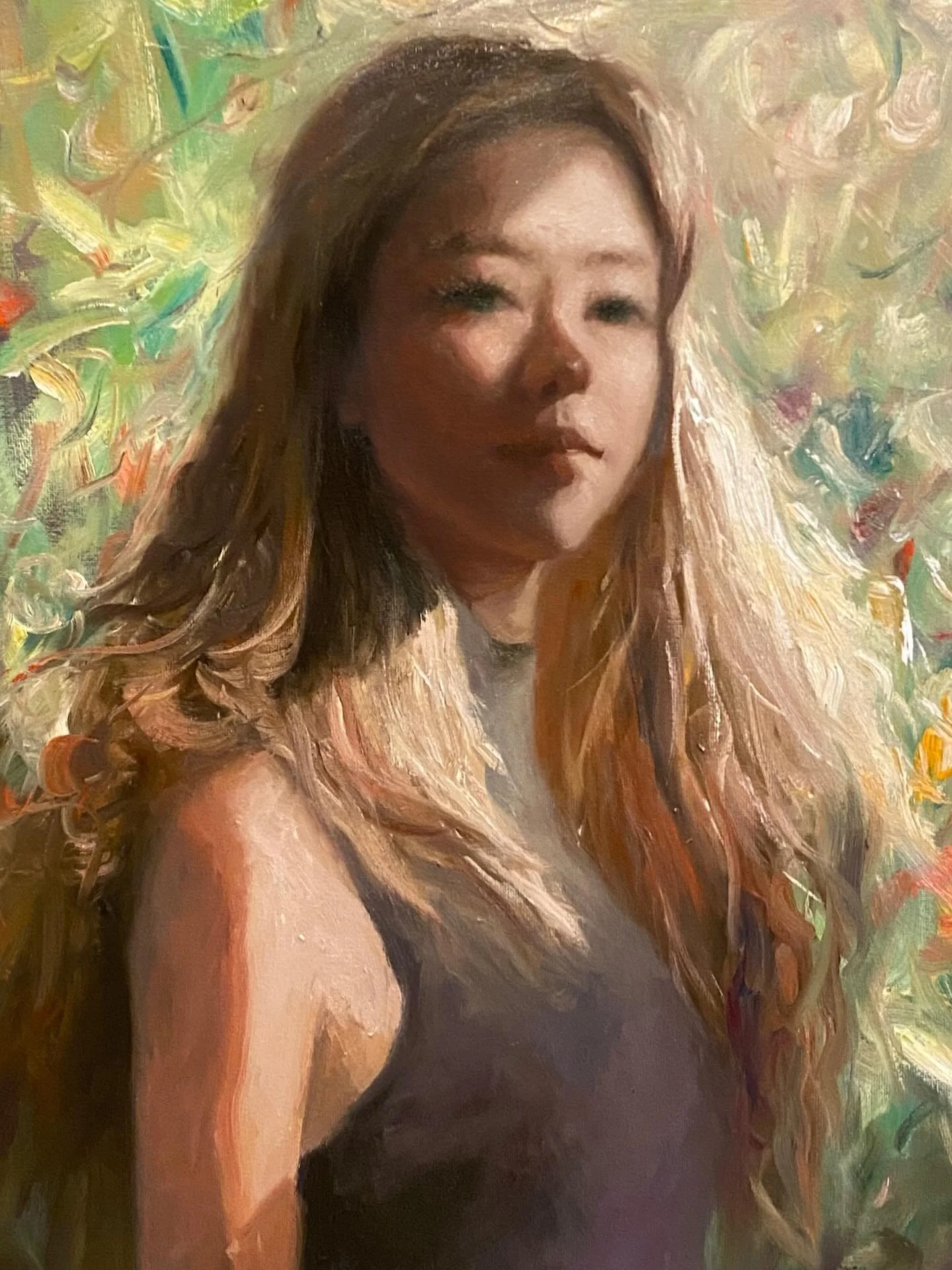 Oil on canvas paper 16&rdquo;x20&rdquo;
#art #drawing #sketch #beautiful  #portraitpainting #oilpainting #artist #instaart #headdrawing #sketch #adrift #cat #picoftheday #artoninstgram #painting #model #illustration  #unicorn #photooftheday #womanpor