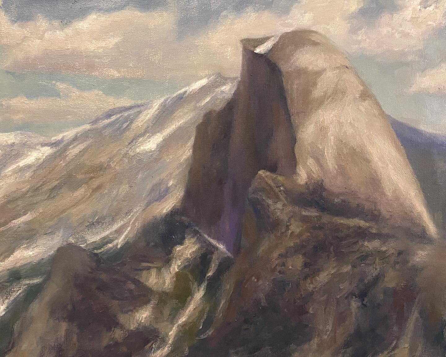 Half Dome , Yosemite National Park Park
Oil on canvas 14&rdquo;x18&rdquo;
#landscapepaintings #art #painting #art #artwork #fineart #paintingknifeart #paintingknife #palateknifepainting  #oilpainting #artistsoninstagram #paintingfromlife #mountain #d