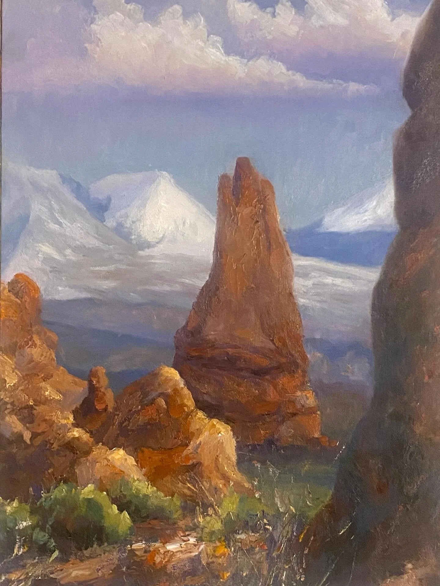 Garden of the Gods, Colorado Springs
Oil on canvas 9&rdquo;x12&rdquo;
#landscapepaintings #art #painting #art #artwork #fineart #paintingknifeart #paintingknife #palateknifepainting #surfing #oilpainting #artistsoninstagram #paintingfromlife #mountai