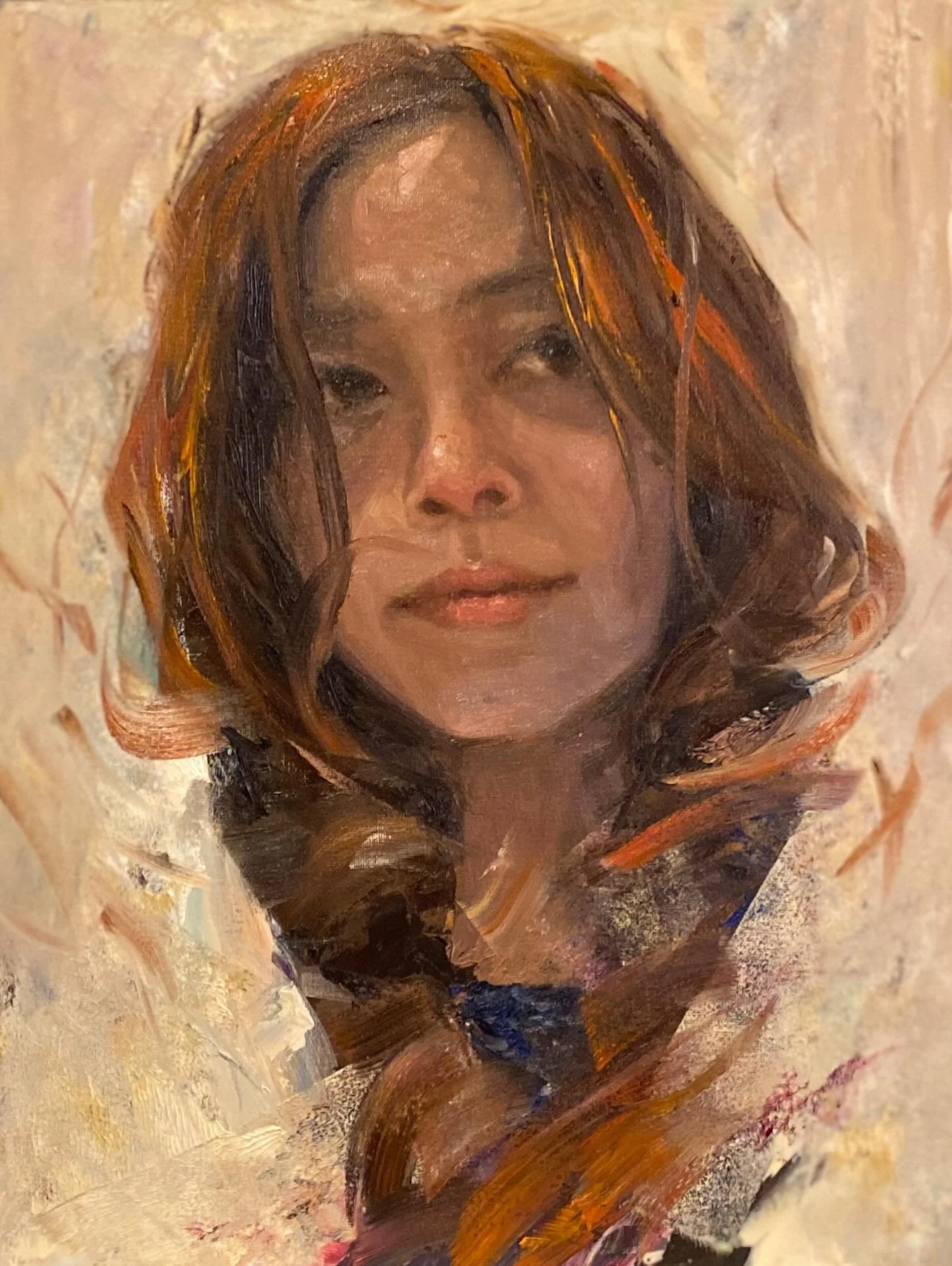 Oil on canvas paper 14&rdquo;x18&rdquo;
#art #drawing #sketch #beautiful  #portraitpainting #oilpainting #artist #instaart #headdrawing #sketch #adrift #cat #picoftheday #artoninstgram #painting #model #illustration  #unicorn #photooftheday #womanpor