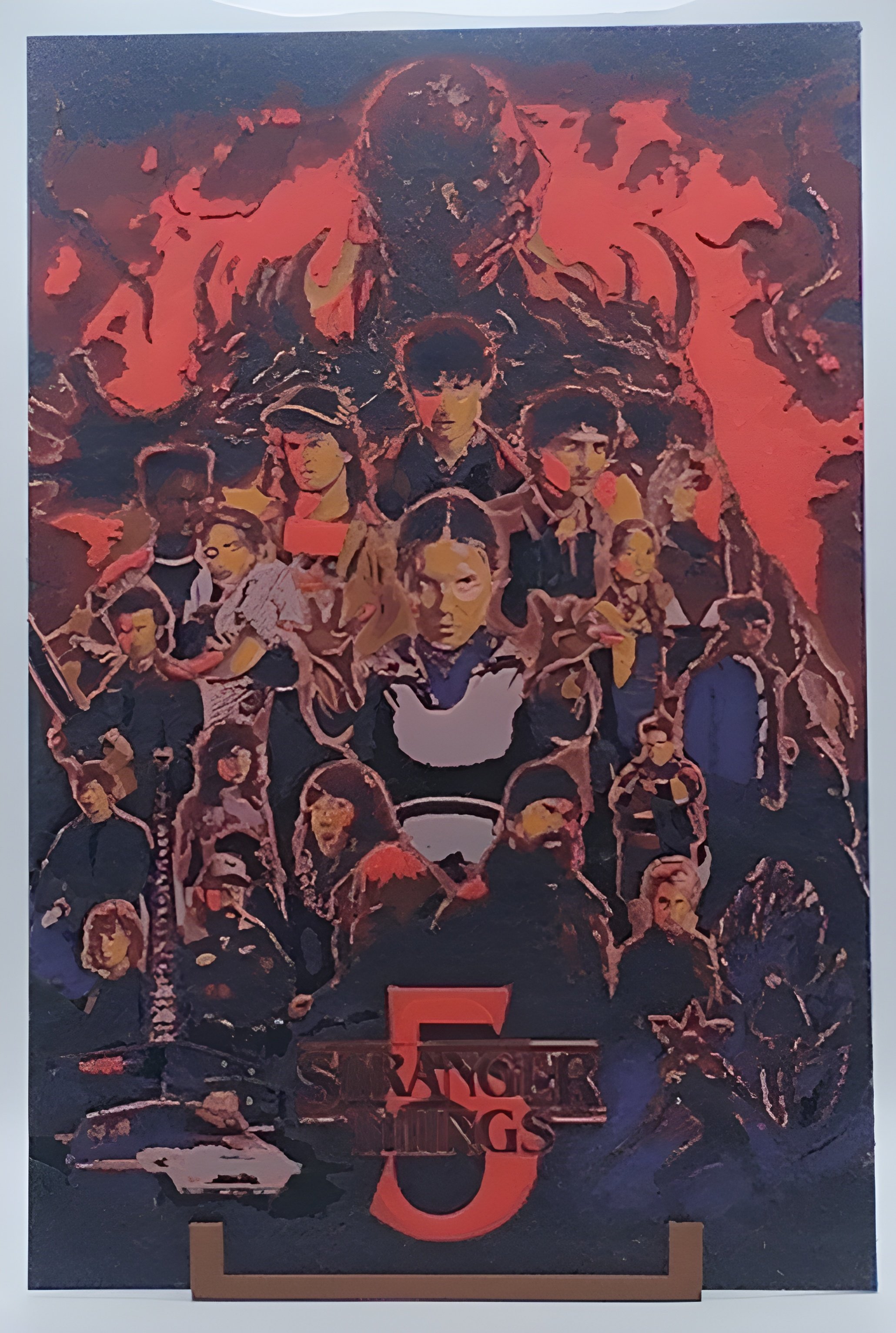 Stranger Things Season 5 artwork - 3D Print 