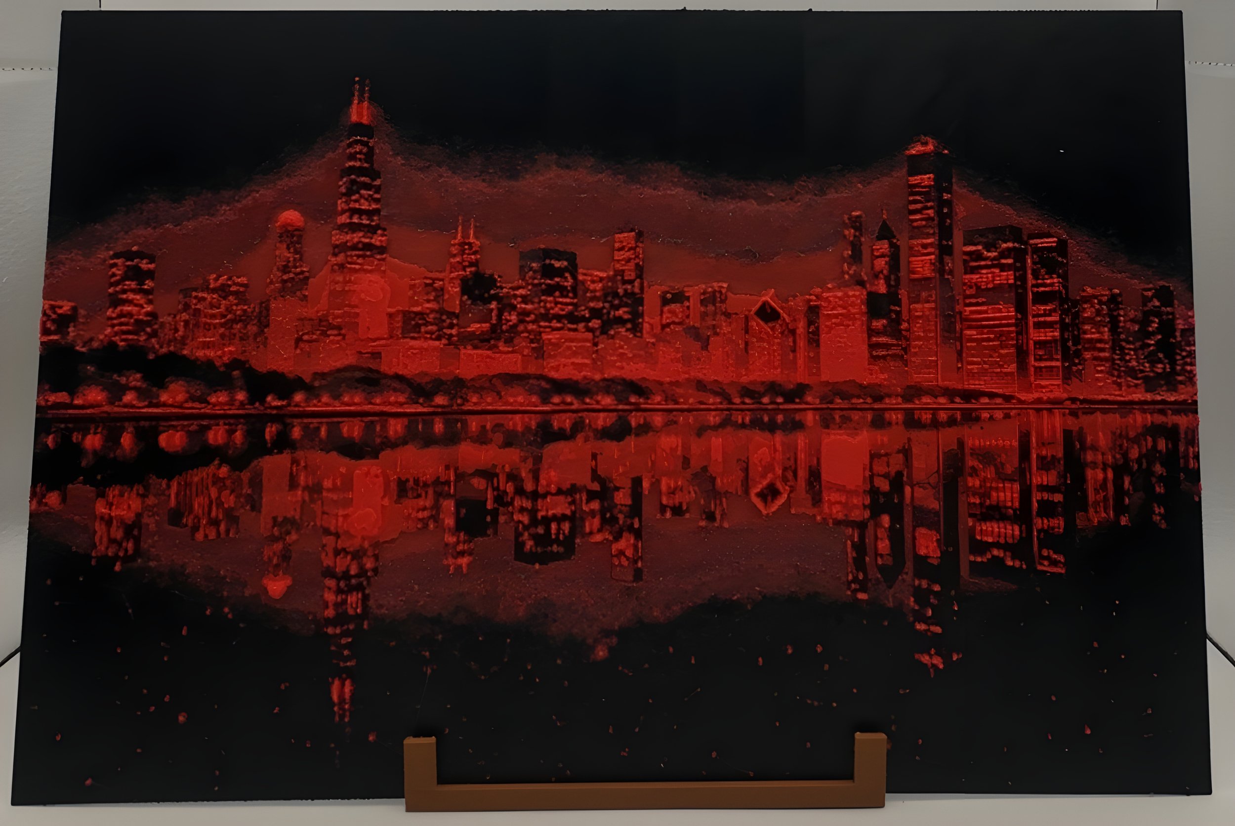 Chicago Skyline - UV Reactive