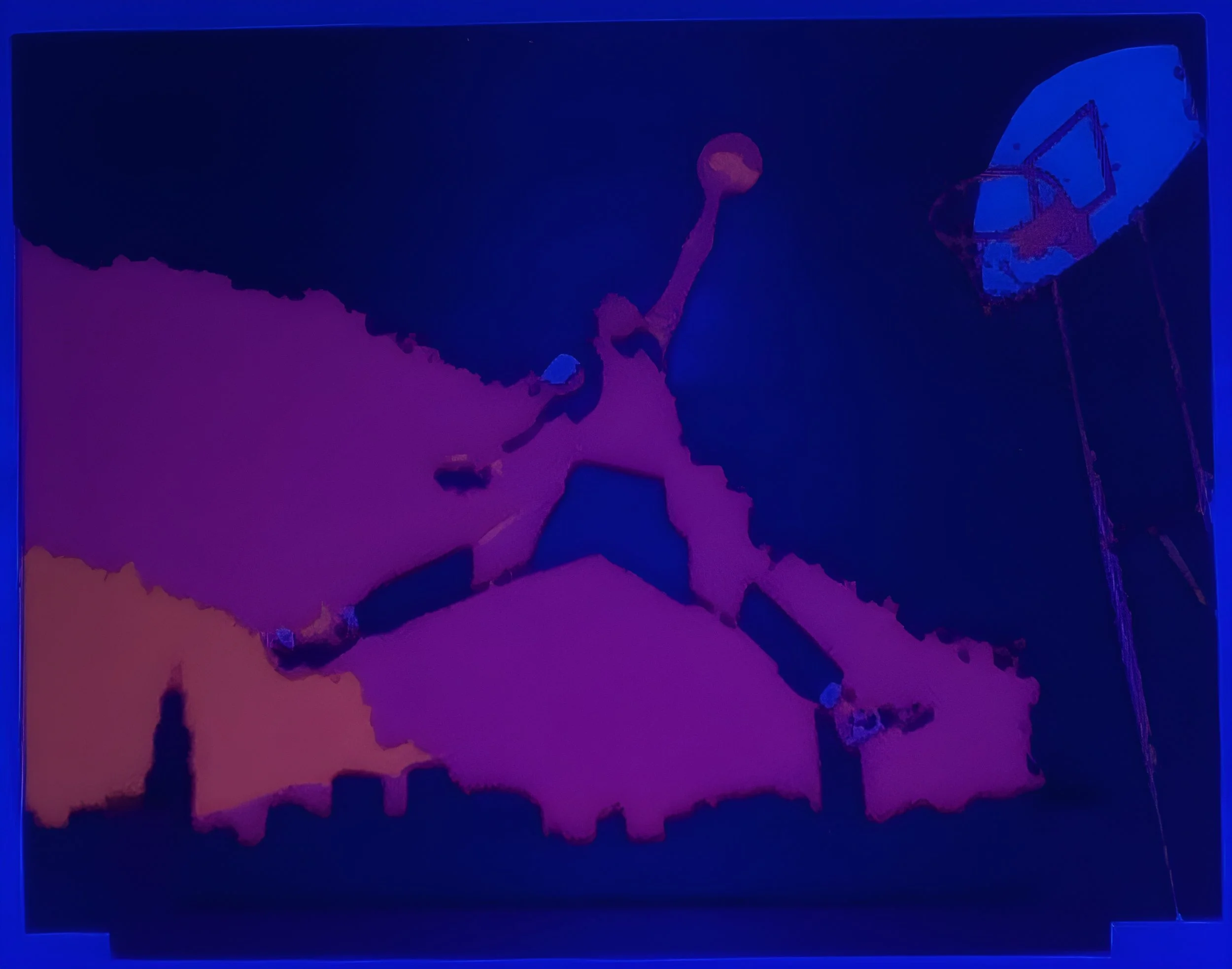 Jumpman - 3D Print

Glows after exposure to UV
(UV Lighting)