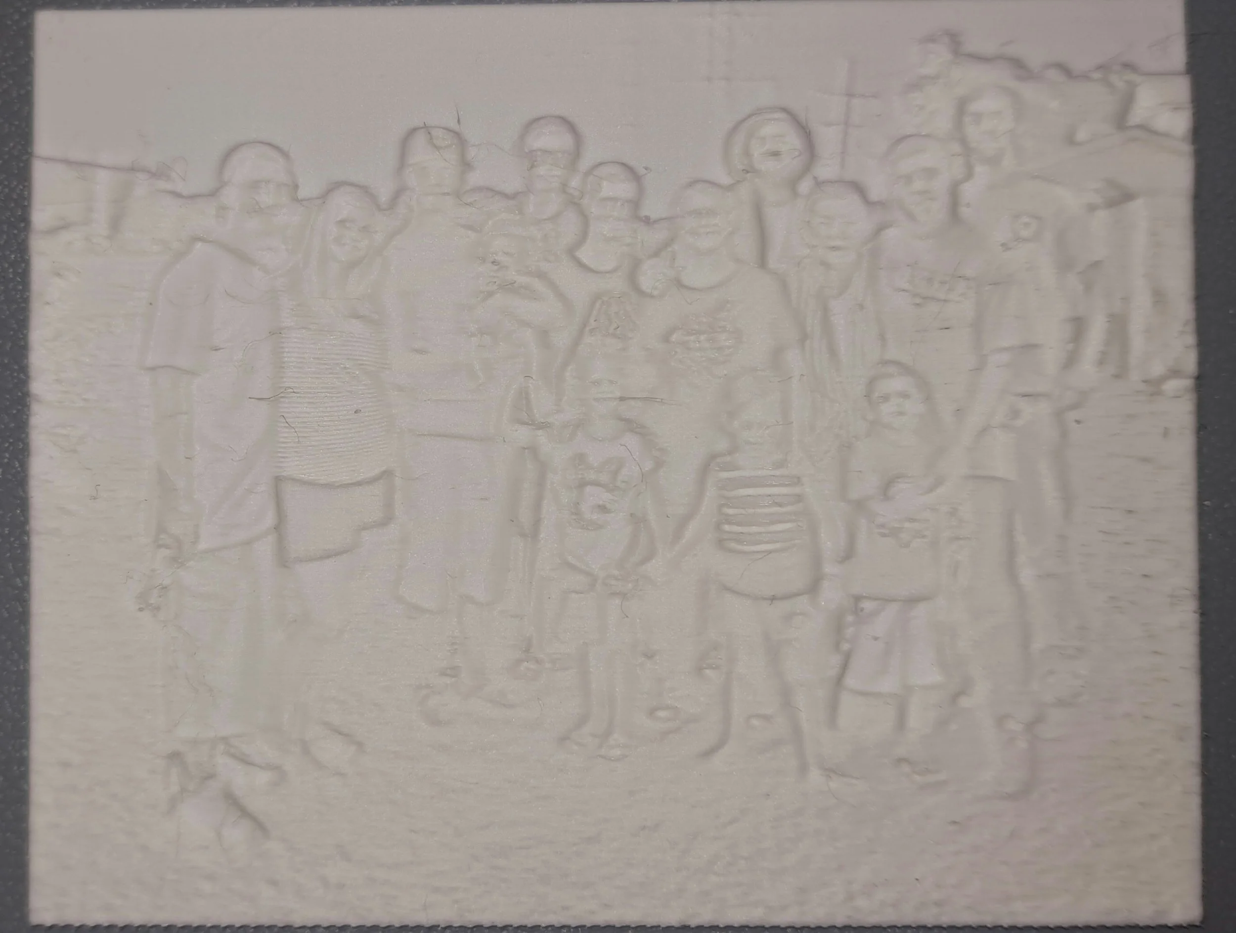 Family portrait - Lithophane - No back lighting