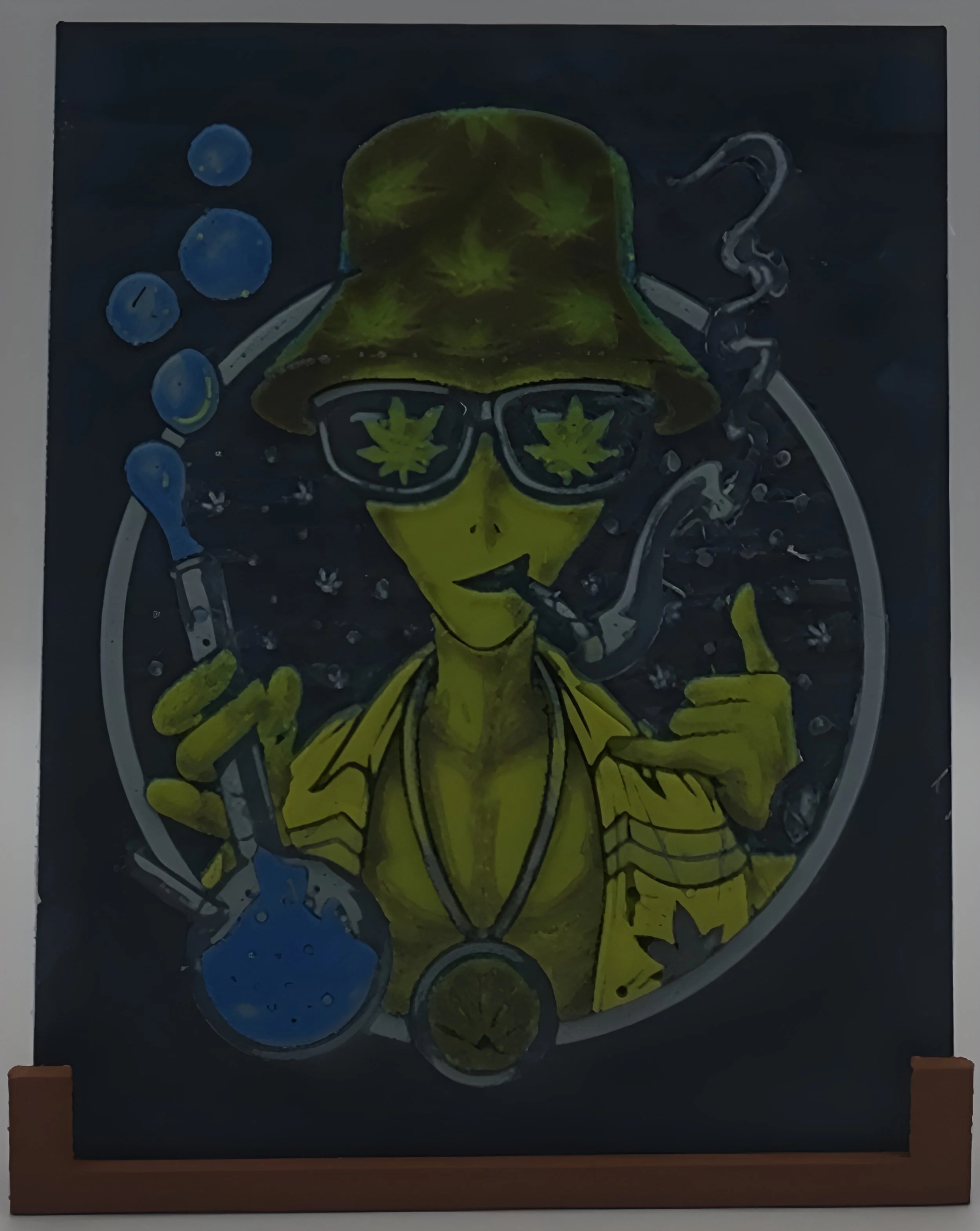 Alien Stoner - Original Art