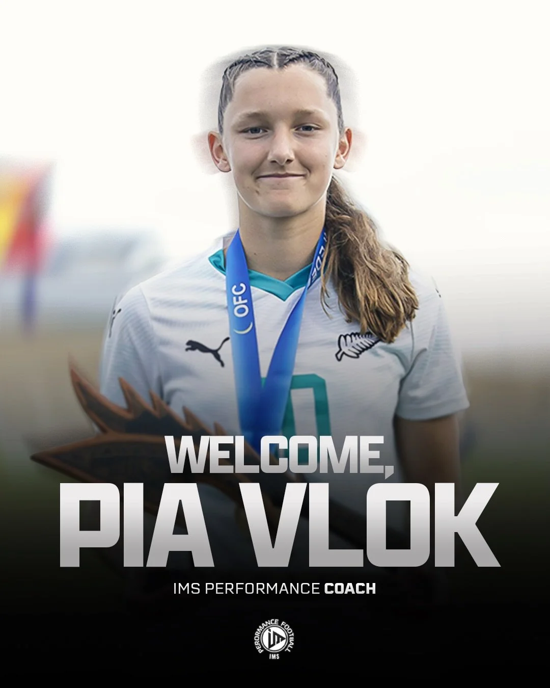 We&rsquo;re proud to announce that Pia Vlok has joined the IMS coaching team in Wellington! ⚽️

Fresh off a sensational breakout season with the Wellington Phoenix Women, Pia was crowned the A-League Young Footballer of the Year at just 17 years old,
